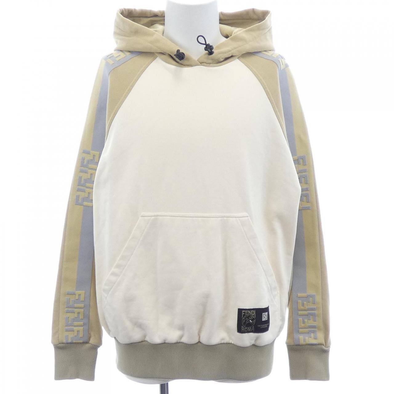 Fendi Fendi Fendi Cotton Hoodie Textile Sweatshirts & Hoodies FAF588 A529 DUTY FREE for USA Size ONE SIZE - 1 Thumbnail