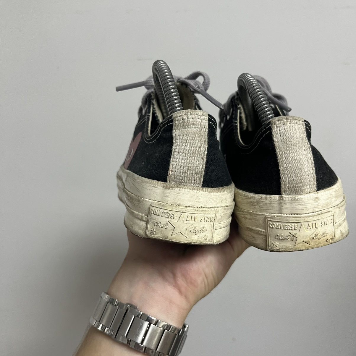 Comme des Garcons PLAY × Converse Converse Play CDG Chuck Taylor Shoes Size US 6 / EU 39 - 6 Thumbnail