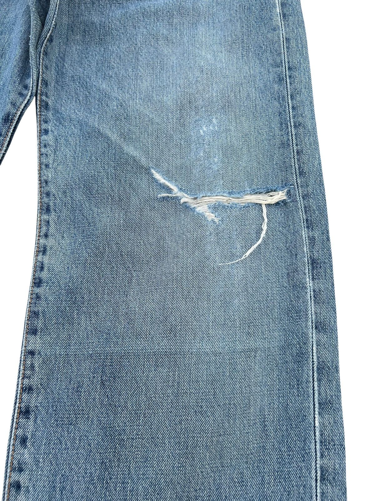 Kapital Vintage Edwin 505X Selvedge Distressed Denim Jeans Size US 30 / EU 46 - 3 Thumbnail