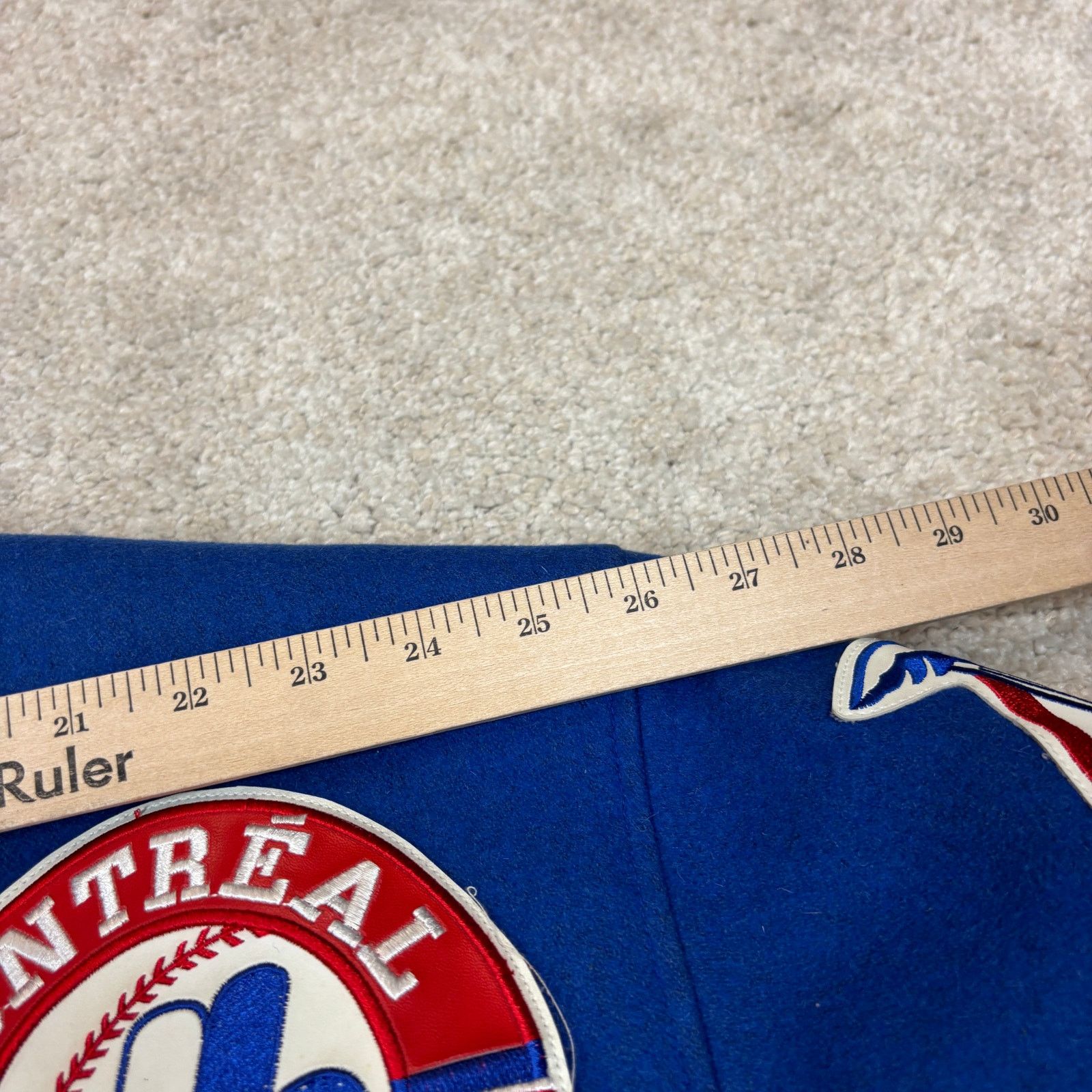 Jeff Hamilton × Vintage Vintage Jeff Hamilton MLB Patch Wool Reversible Jacket 3XL Size US XXL / EU 58 / 5 - 16 Thumbnail