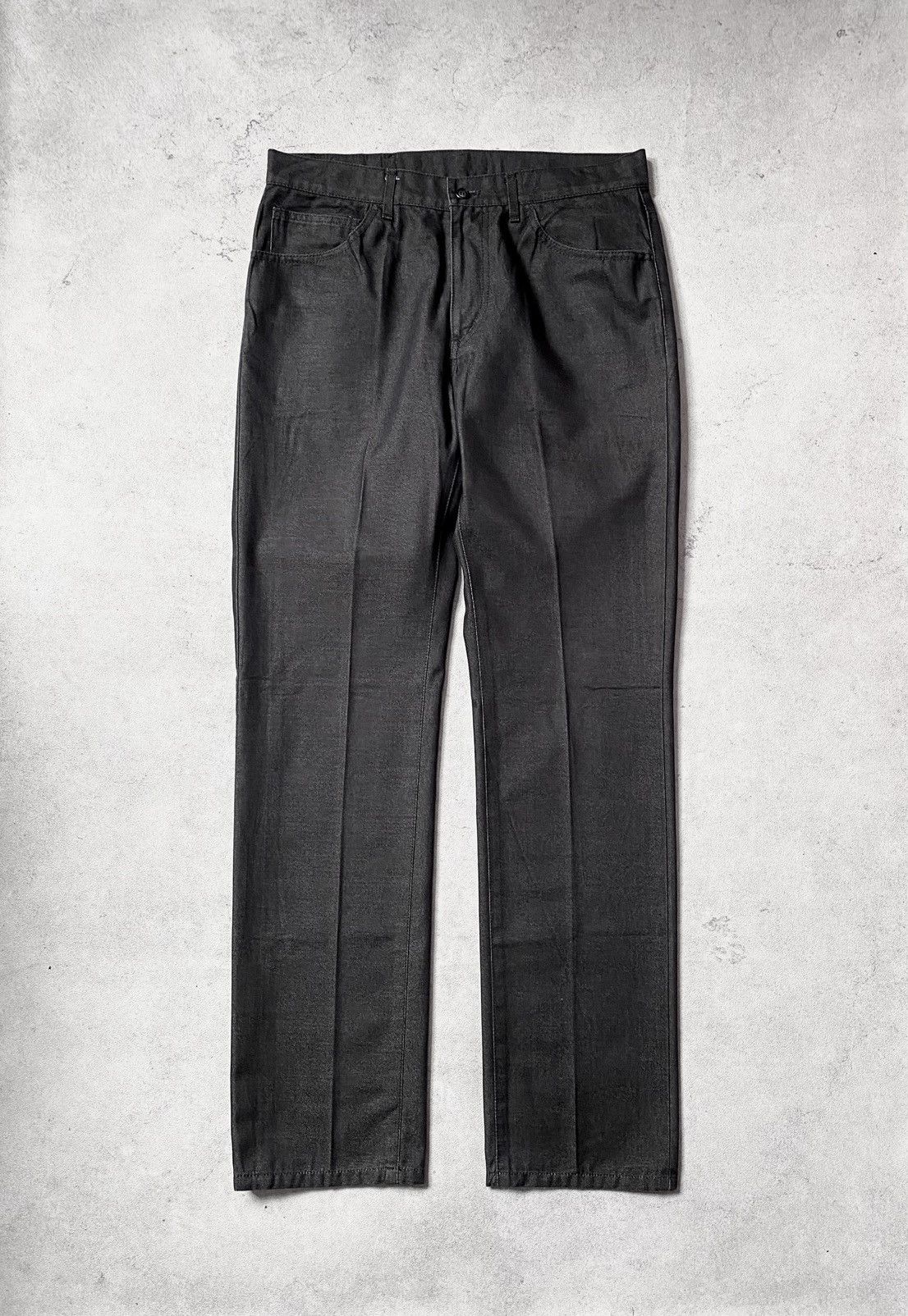 Issey Miyake Vintage TETE HOMME BY ISSEY MIYAKE DENIM PANTS Size US 32 / EU 48 - 2 Thumbnail