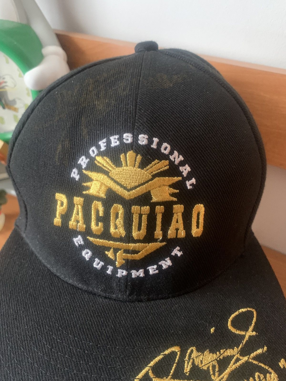 Other Pacquiao Equipment Manny „Pacman” Pacquiao Signed Hat Size ONE SIZE - 3 Thumbnail