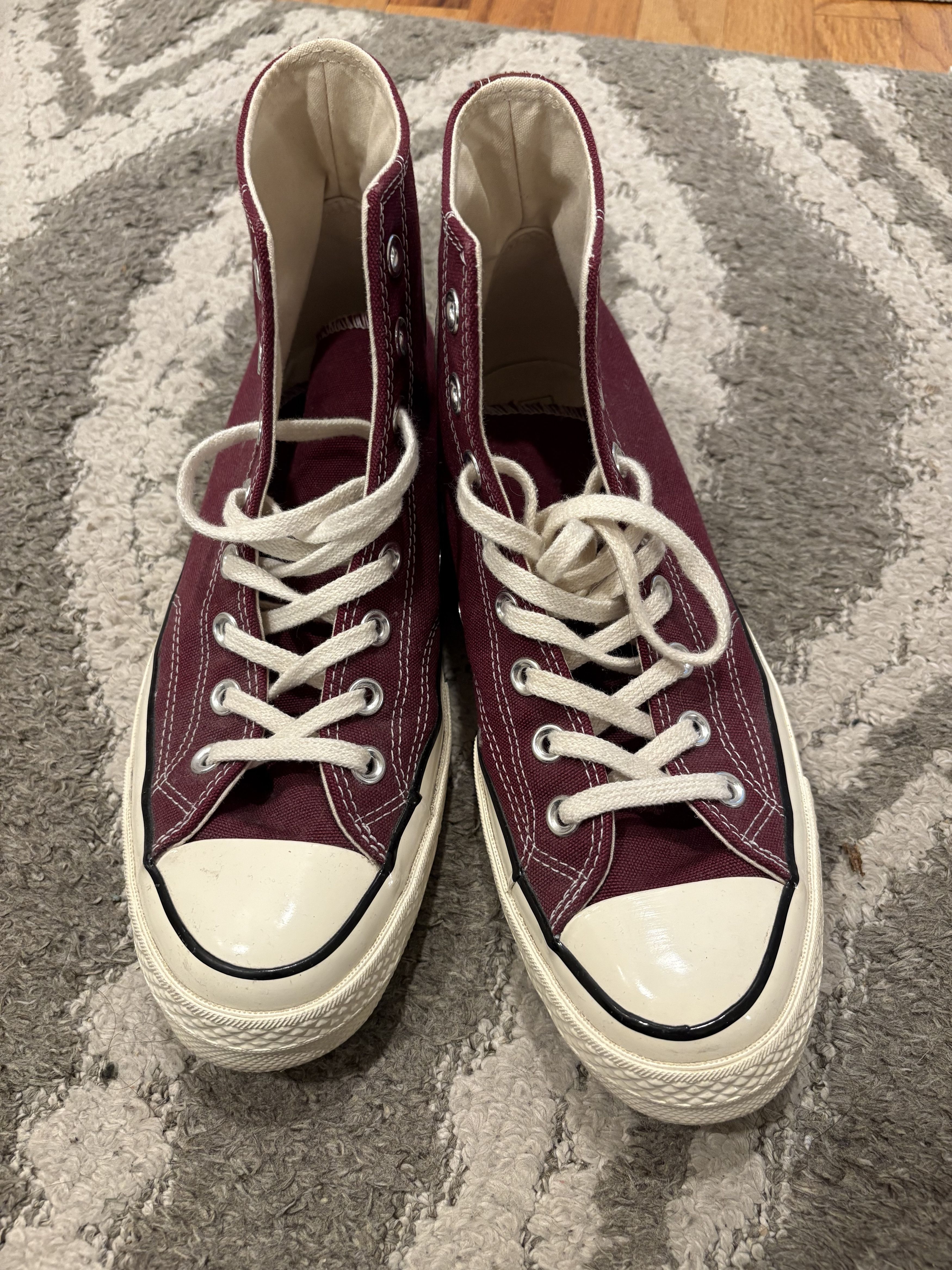 Converse Chuck Taylor All Star Canvas Hi Tops Size 8 Burgundy Size US 8 / EU 41 - 1 Thumbnail