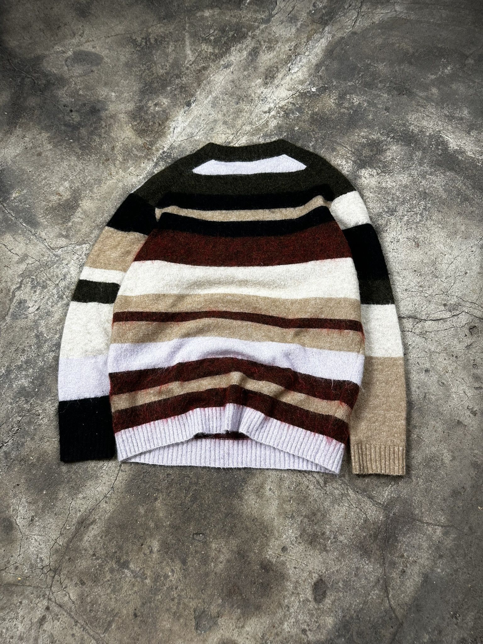 Acne Studios Acne Studios Wool Knit Stripped Sweater Size US M / EU 48-50 / 2 - 3 Thumbnail