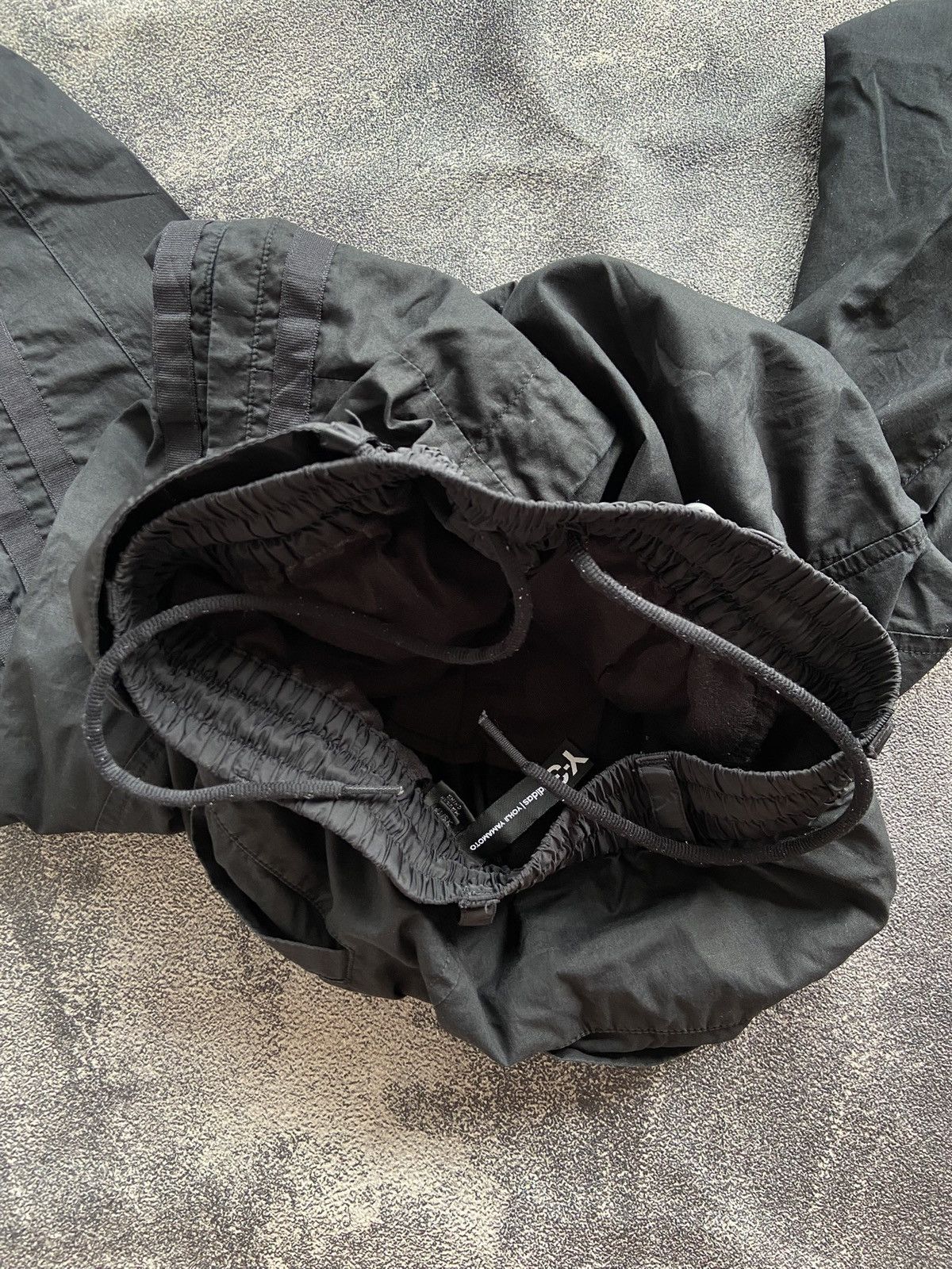 Adidas 💥BINDING OFFER💥Y3 Parachute Joggers 3 Stripe Back In Black Size US 28 / EU 44 - 6 Thumbnail