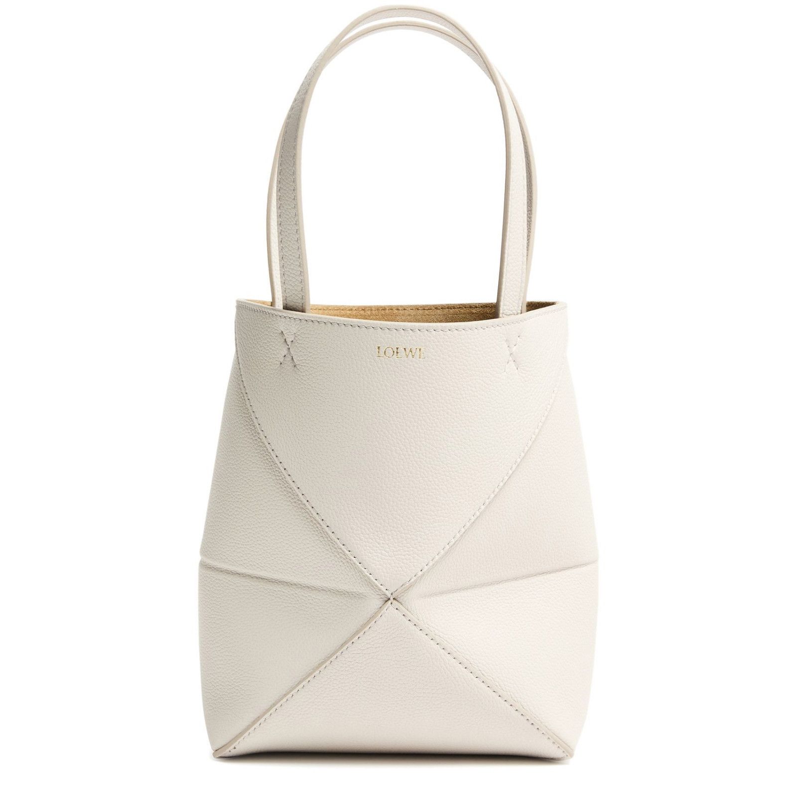 Loewe LOEWE Puzzle Mini Fold Light Ghost Leather Tote Bag New & Au Size ONE SIZE - 1 Thumbnail