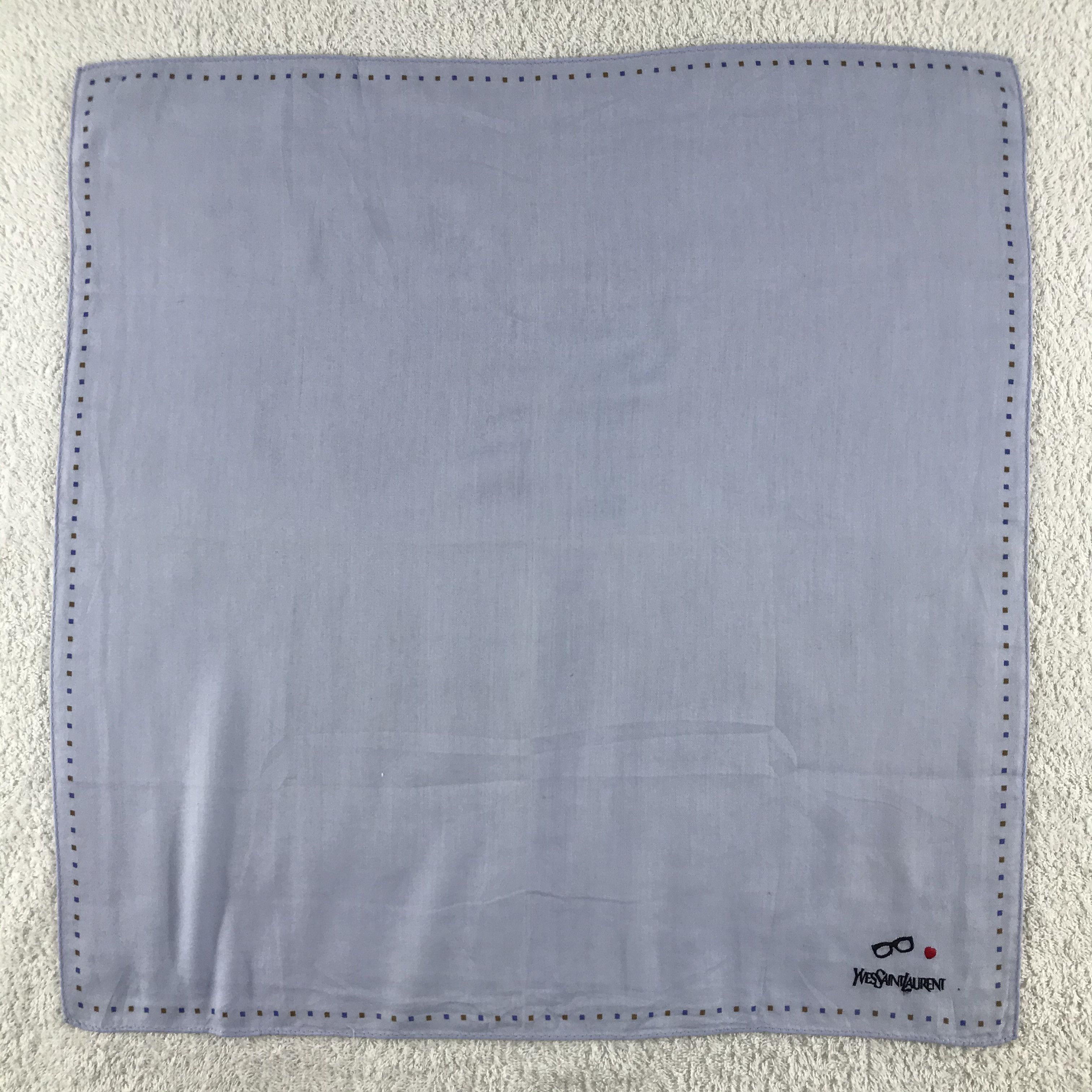 Vintage × Yves Saint Laurent Yves Saint Laurent Bandana / Handkerchief /Neckerchief -S162 Size ONE SIZE - 1 Thumbnail