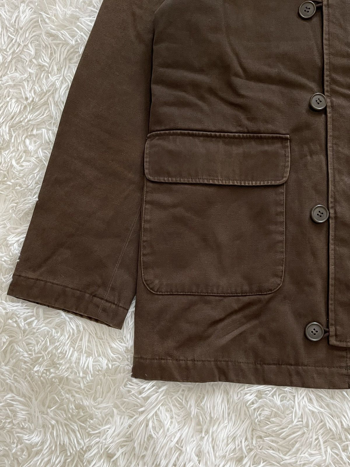 Michel Klein × Vintage Michel Klein Homme Fur Trimmed Linning Jacket Size M / US 6-8 / IT 42-44 - 6 Thumbnail