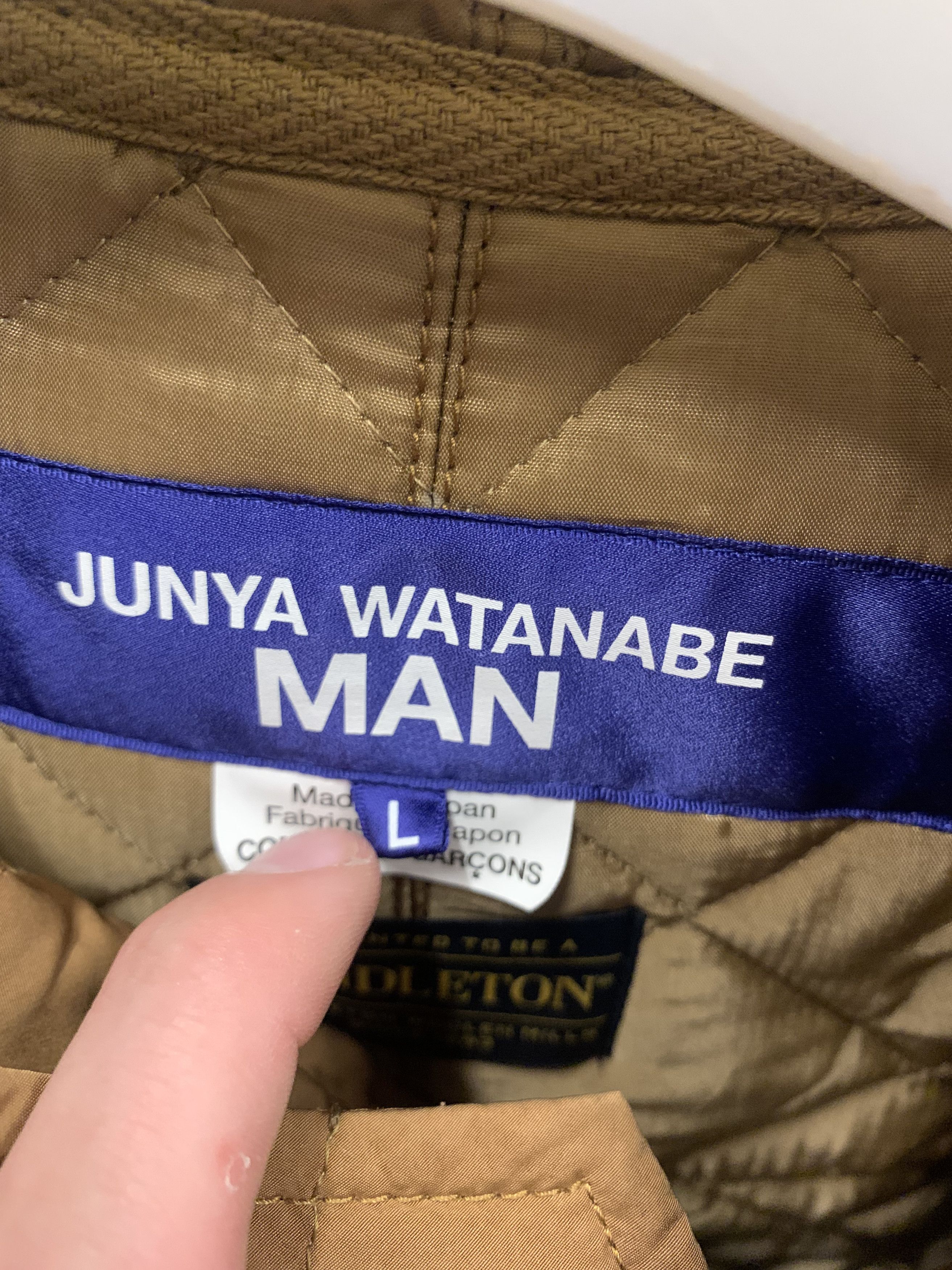 Comme des Garcons junya watanabe comme des garcons CDG Pendleton Coat Size US L / EU 52-54 / 3 - 4 Thumbnail