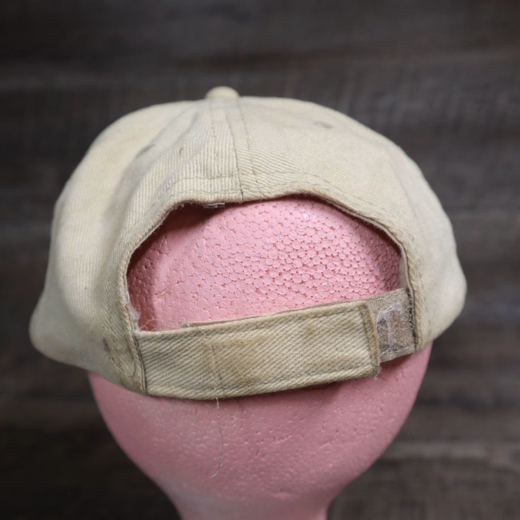 Vintage VINTAGE Victory Trailers Tan Hat Cap Strapback Adjustable Adult Size ONE SIZE - 4 Thumbnail