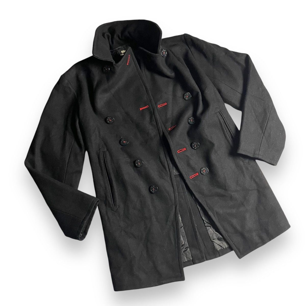 If Six Was Nine BUFFALO BOBS DOUBLE BREASTED WOOL JACKET Size US M / EU 48-50 / 2 - 11 Thumbnail