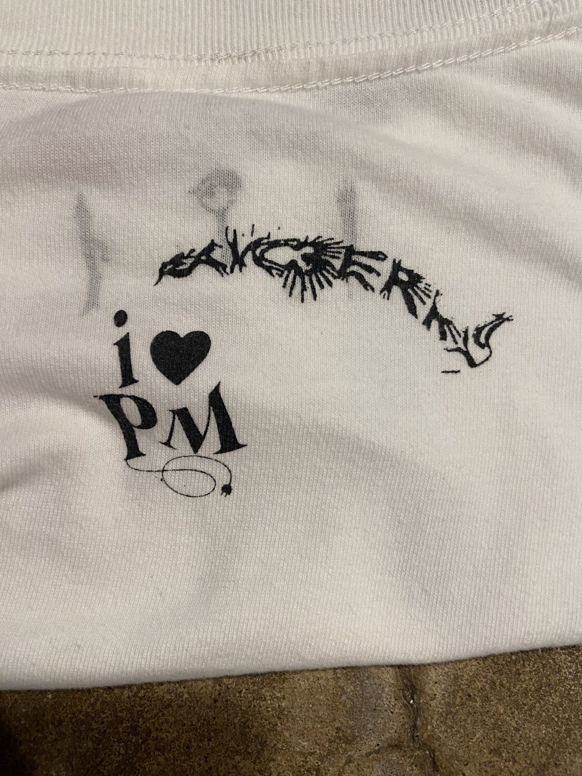 Band Tees × Drain Gang Serane “I heart PM” Prise Musique Rawberry tee Size US L / EU 52-54 / 3 - 3 Thumbnail