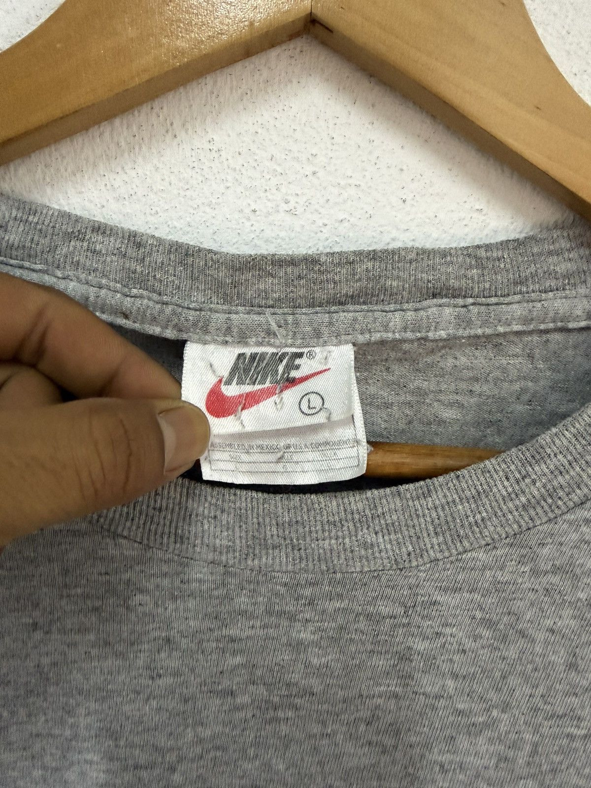 Nike Vintage Nike Swoosh Size US L / EU 52-54 / 3 - 3 Thumbnail