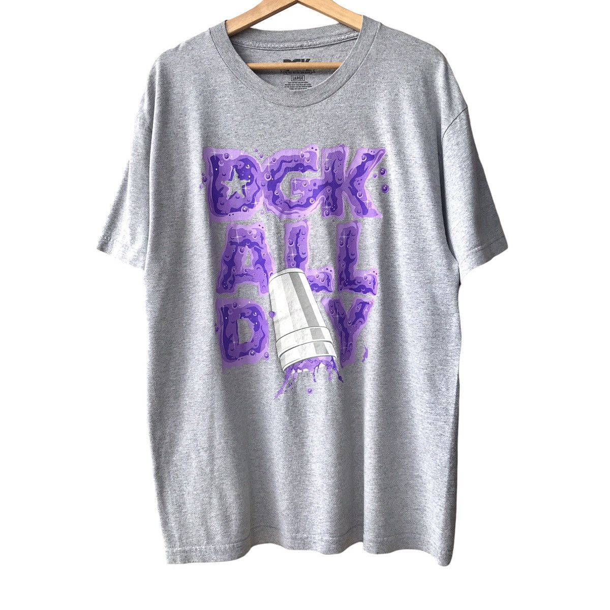 DGK DGK Dirty Ghetto Kids USA DGK All Day Streetwear Tee Size US L / EU 52-54 / 3 - 1 Thumbnail