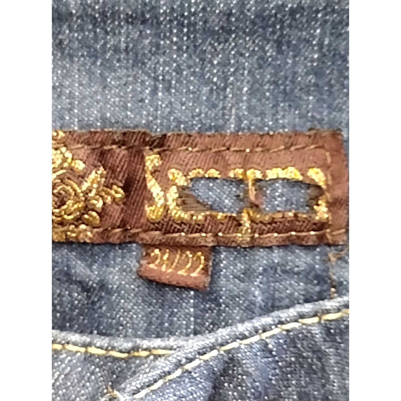 Vintage Unbranded Women's 3 Button Skinny Jeans Trim Pockets Size 21/22 Denim Blue Slim Stretch Mid Rise 30 Inseam Plus Size Jeans Women City 21/22 Size 42" / US 20 - 5 Thumbnail