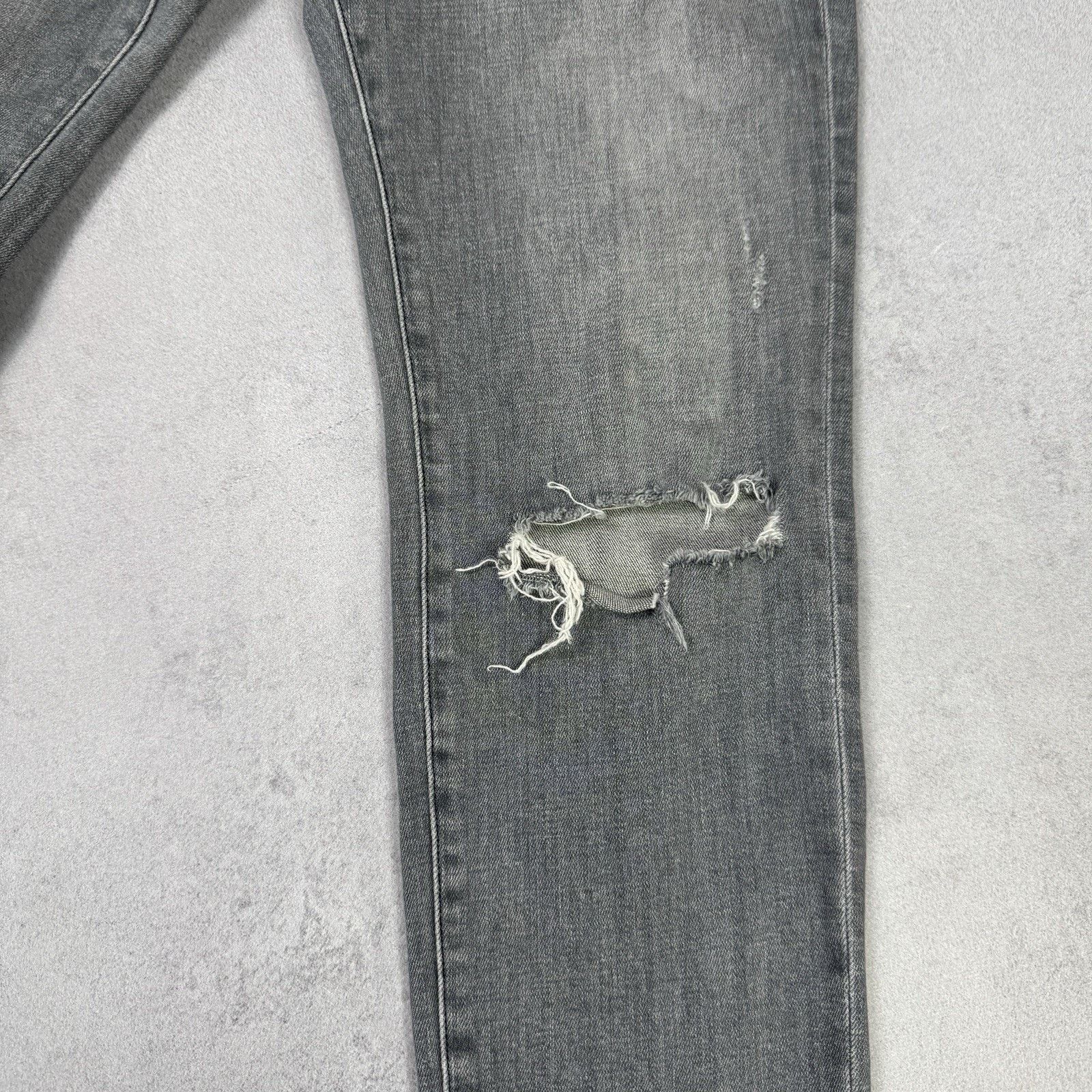 Miss Sixty Vintage Miss Sixty Avant Garde Grey Jeans Denim Pants Size 31" - 8 Thumbnail