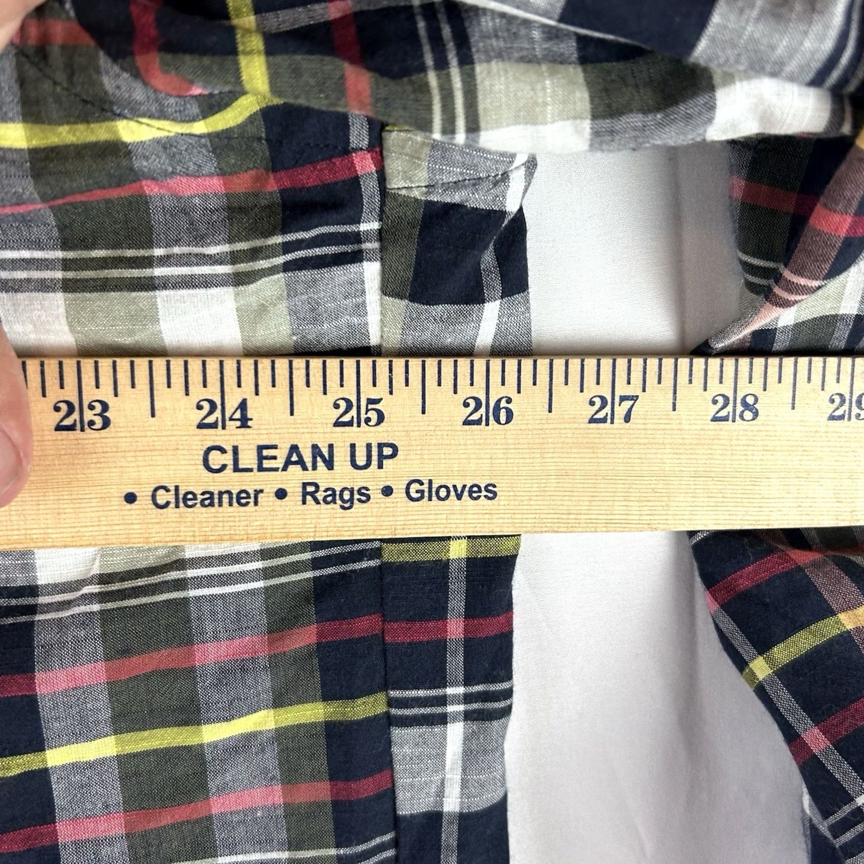 Brooks Brothers Brooks Brothers Shirt XXL Men’s Plaid Button Down Long Sleeve Cotton Lightweight Size US XXL / EU 58 / 5 - 6 Thumbnail