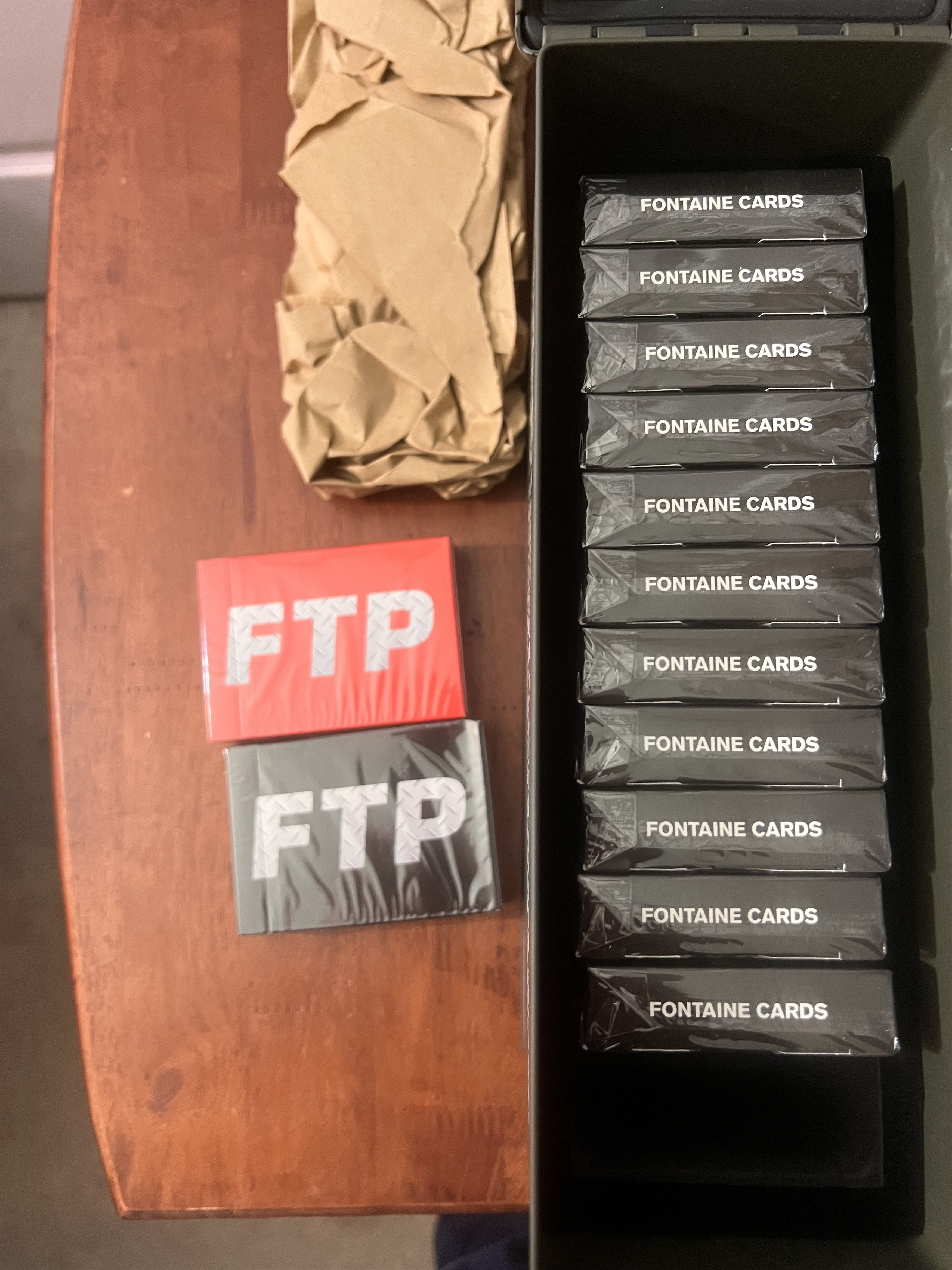 Fuck The Population FTP X Fontaine Cards Size ONE SIZE - 6 Thumbnail