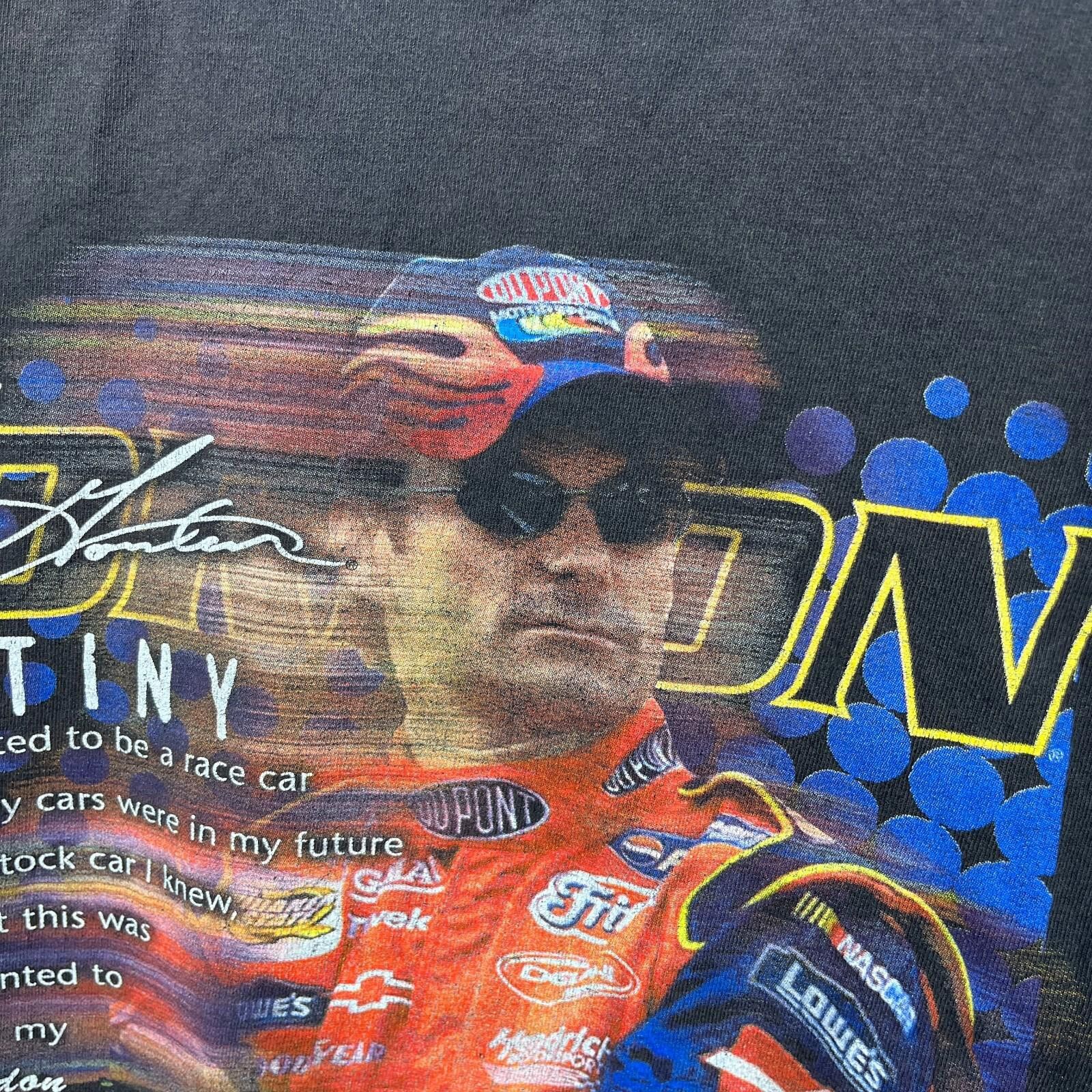 NASCAR Vintage NASCAR Jeff Gordon Sun Faded T Shirt Large Racing Size US L / EU 52-54 / 3 - 10 Thumbnail