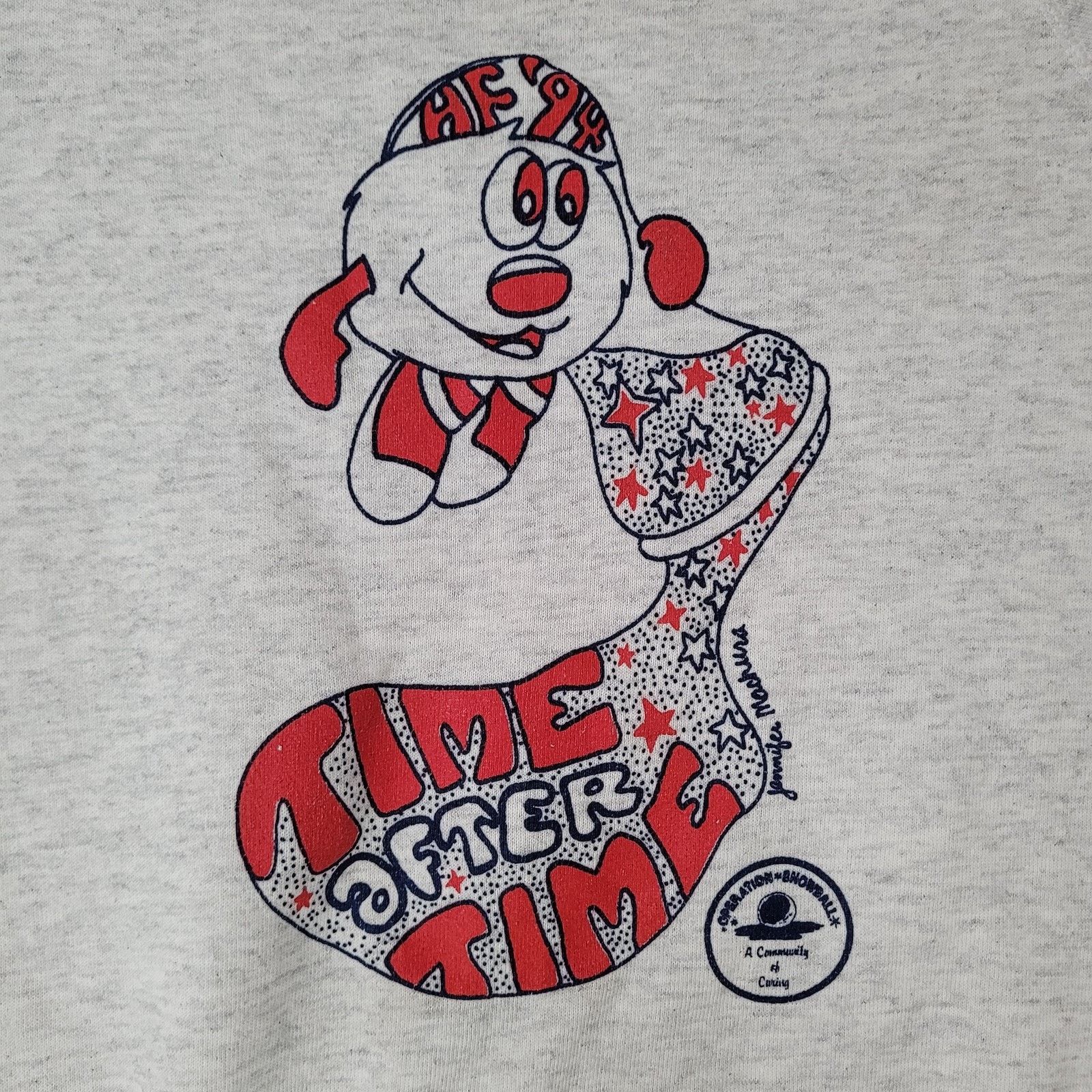 Lee VTG 1994 Operation Snowball Sweatshirt L/XL 90s Raglan Size US XL / EU 56 / 4 - 3 Thumbnail