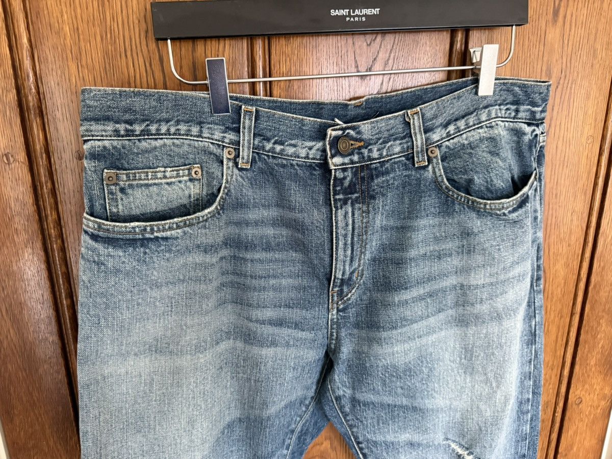 Saint Laurent Paris Saint Laurent ss16 selvedge d10 jeans surf sound 36 crash Size US 36 / EU 52 - 12 Thumbnail