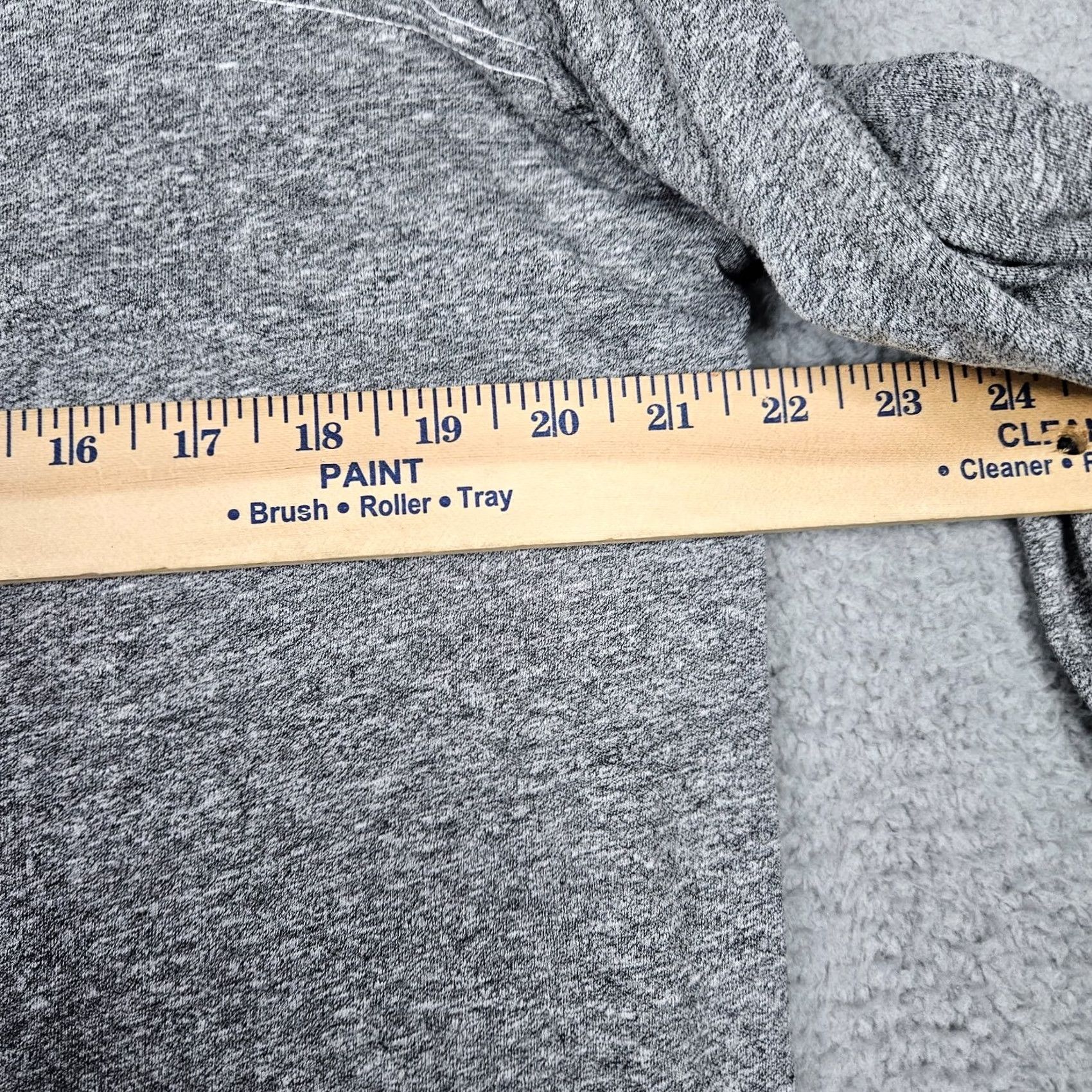 THE GREAT The Great Women’s T-Shirt Long Sleeve Gray Size 0 Regular Fit Casual Basic Cotton Blend Polyester Rayon Check Pictures Size XS / US 0-2 / IT 36-38 - 2 Thumbnail