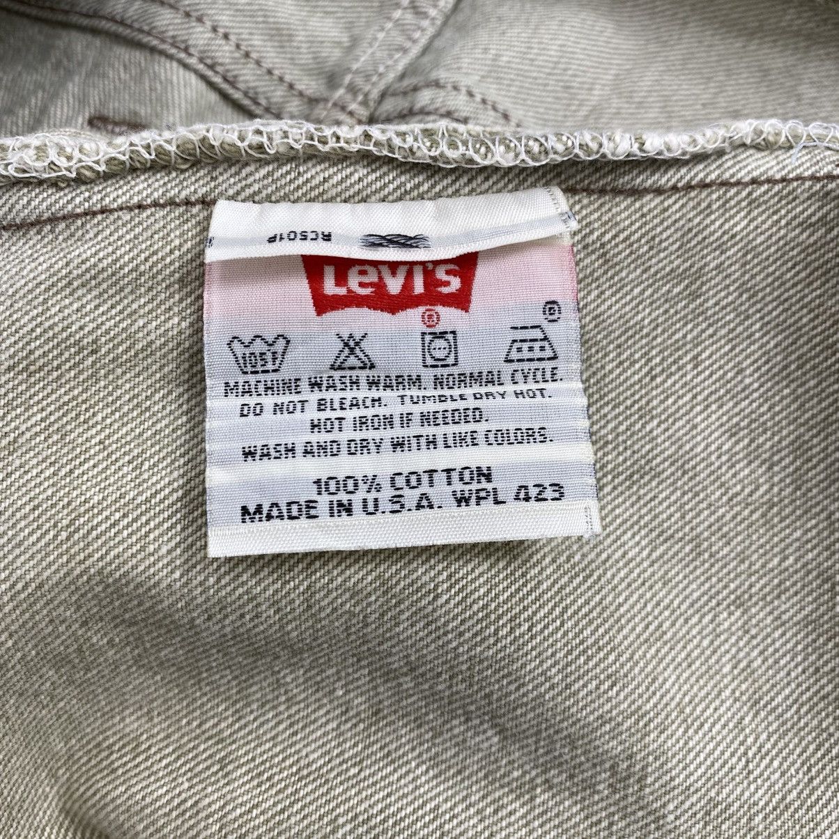 Levi's Vintage Clothing 1990s Vintage Levis Strauss 501 USA 34x30 Jeans Size US 33 - 11 Thumbnail