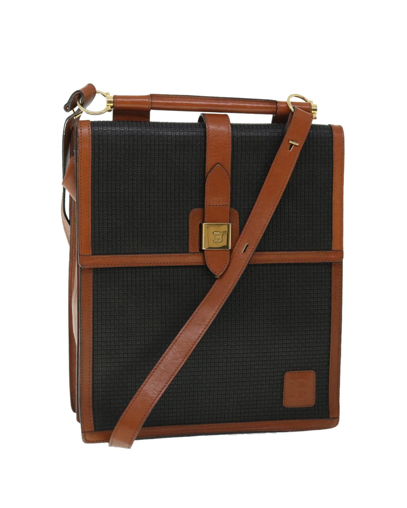 image of Bally Brown Leather Shoulder Bag, Women's