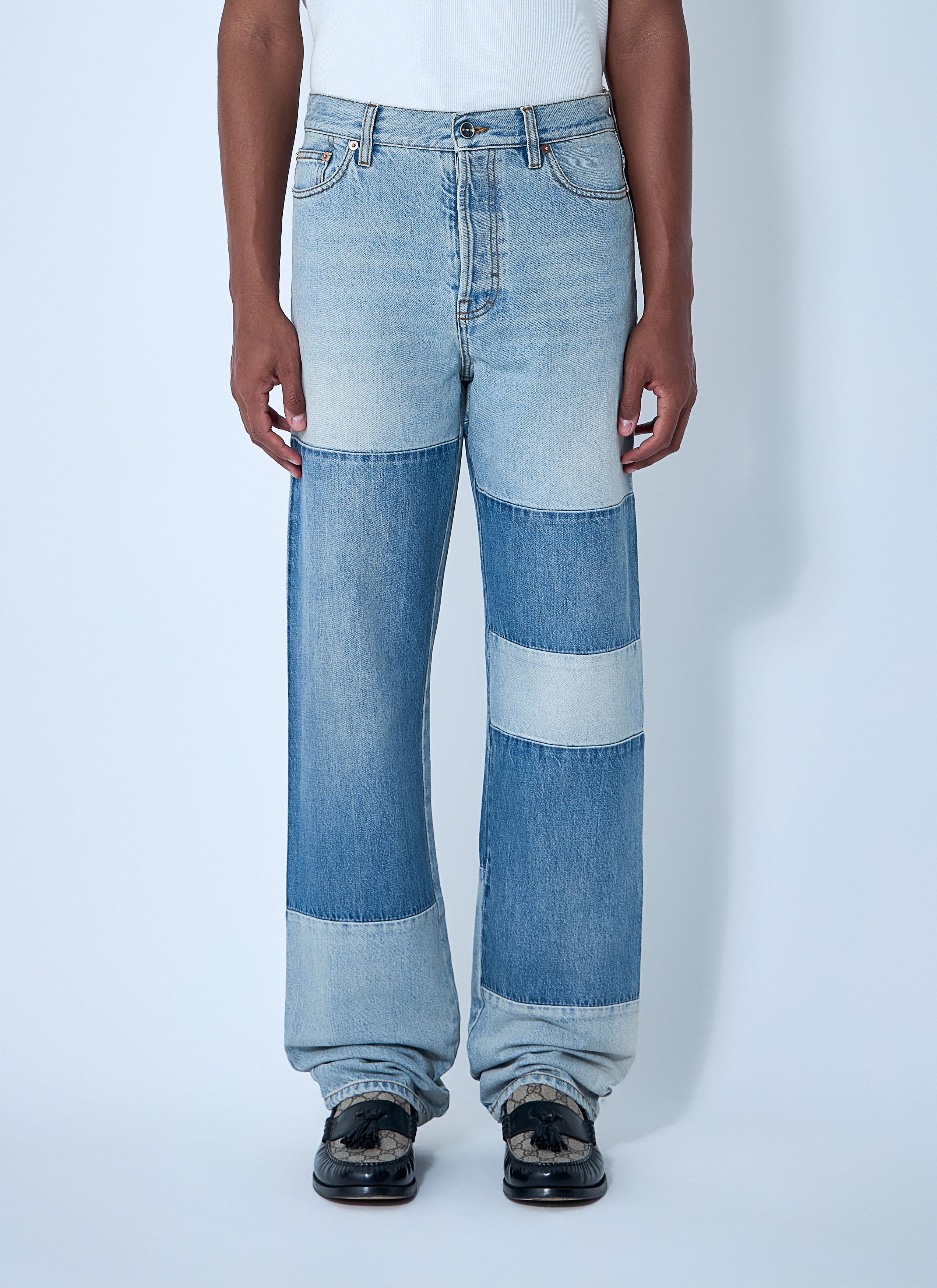 Gucci Contrast Panel Jeans Size US 30 / EU 46 - 1 Thumbnail