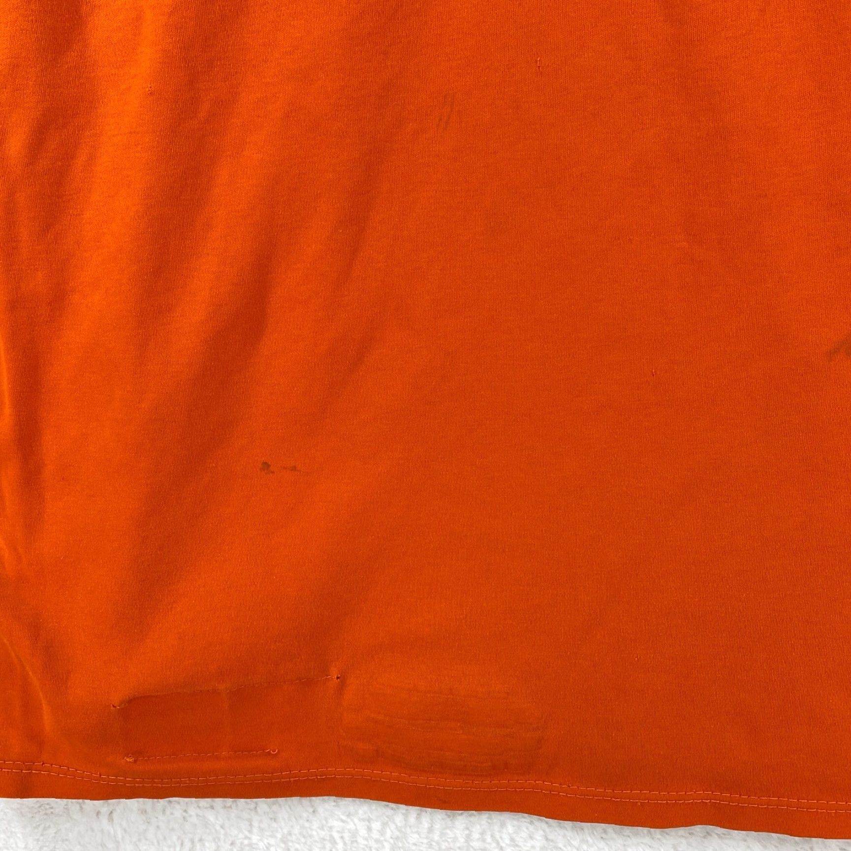 Vintage VINTAGE Bulwark Workwear FR Mens XL Flame Resistant Henley Orange Shirt Long Sleeve Size US XL / EU 56 / 4 - 2 Thumbnail