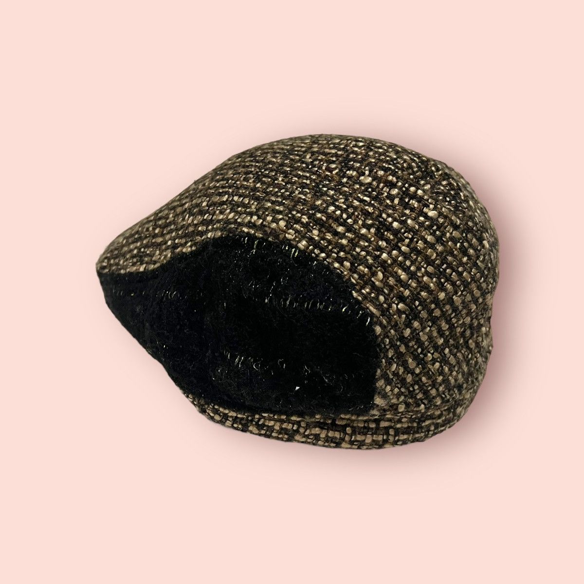 Japanese Brand × Le Grande Bleu (L.G.B.) RARE VINTAGE CATCHUP KNITTED WOOL BLEND BARETTA Size ONE SIZE - 11 Thumbnail