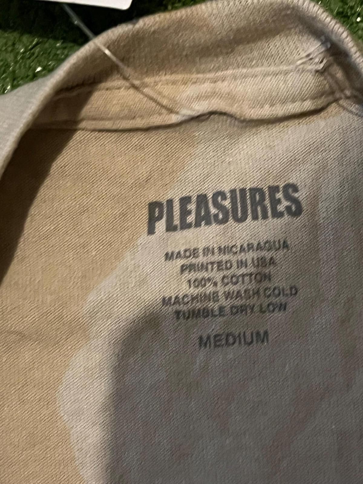 Pleasures Pleasures Asparagus Graphic T-Shirt Medium Size ONE SIZE - 3 Thumbnail