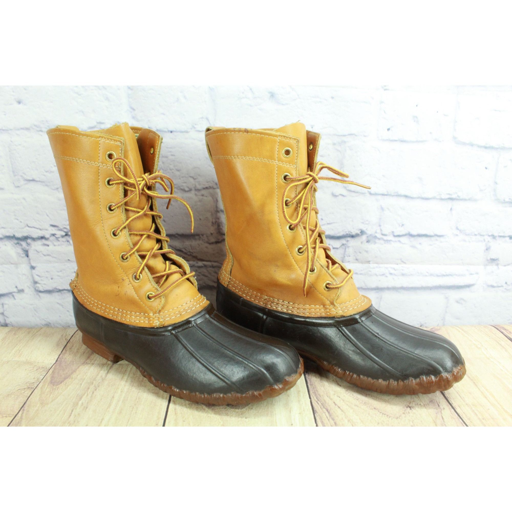 L.L. Bean Vintage LL Bean Women’s Unlined Maine Hunting Duck Boots Size US 9 / IT 39 - 3 Thumbnail