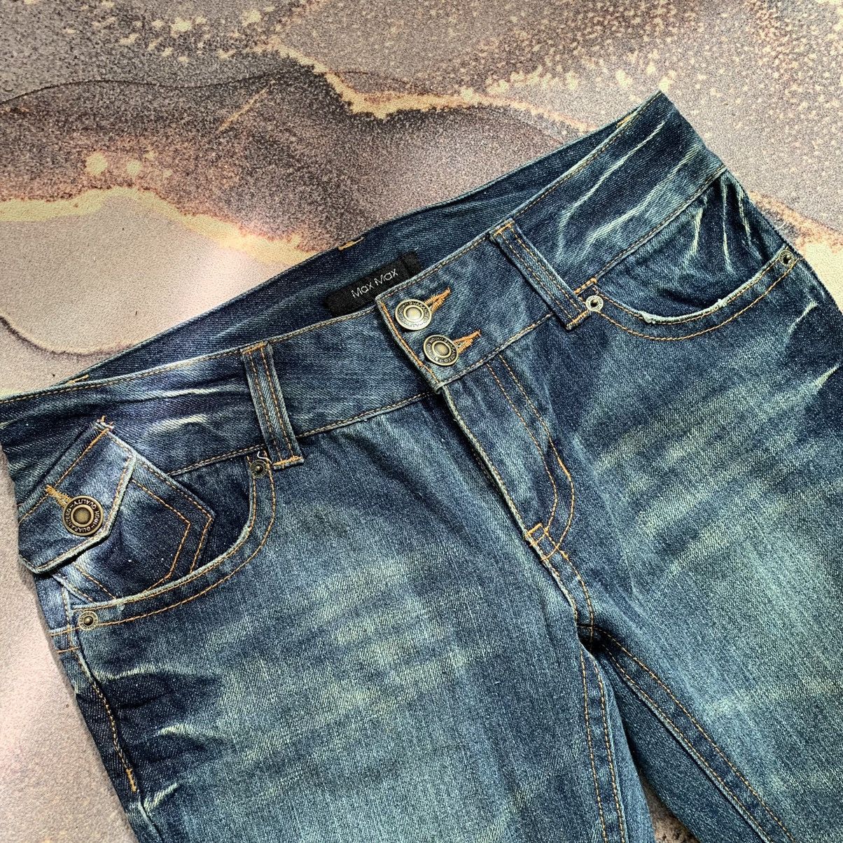Japanese Brand Flare Bell Bottom Jeans Max Max Japan Size US 30 / EU 46 - 3 Thumbnail