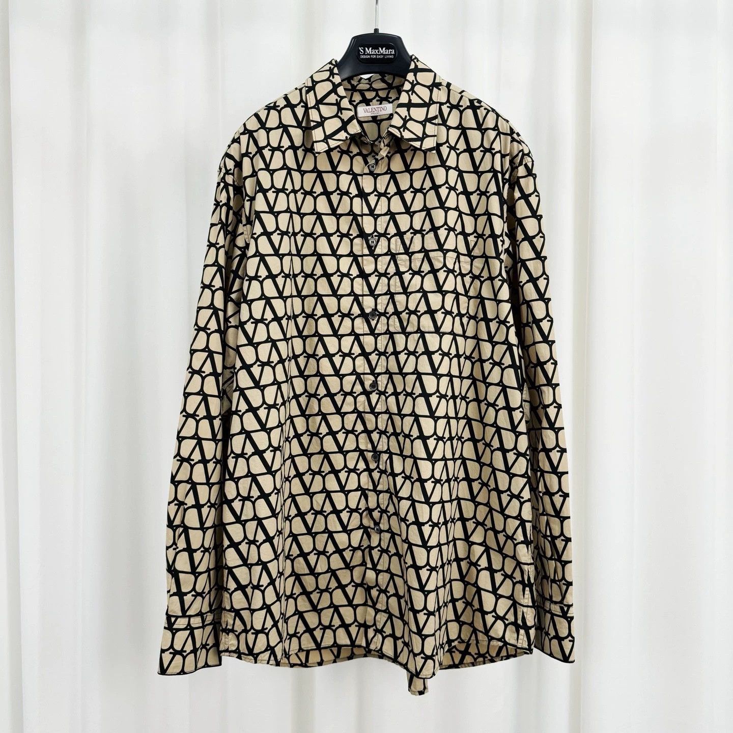 Valentino Valentino Logo Print Shirt Jacket - dmc Size US XS / EU 42 / 0 - 1 Thumbnail