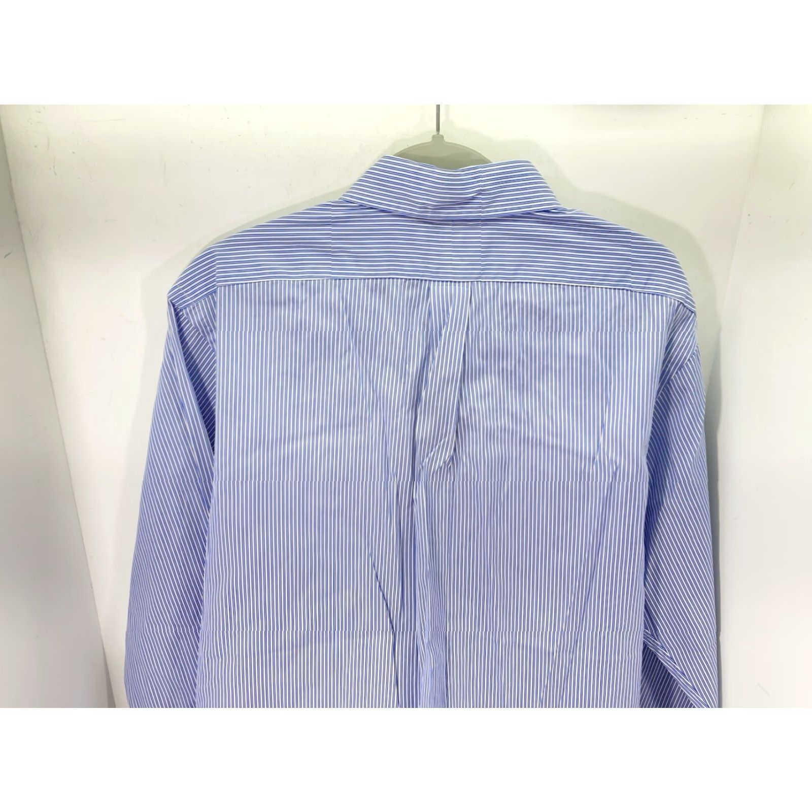 Ralph Lauren Ralph Lauren Shirt Men XL Blue Stripe Button-Up Long Sleeve Custom Fit 17/33 Shirt Measures 25 Inches Across Chest Size US XL / EU 56 / 4 - 7 Thumbnail
