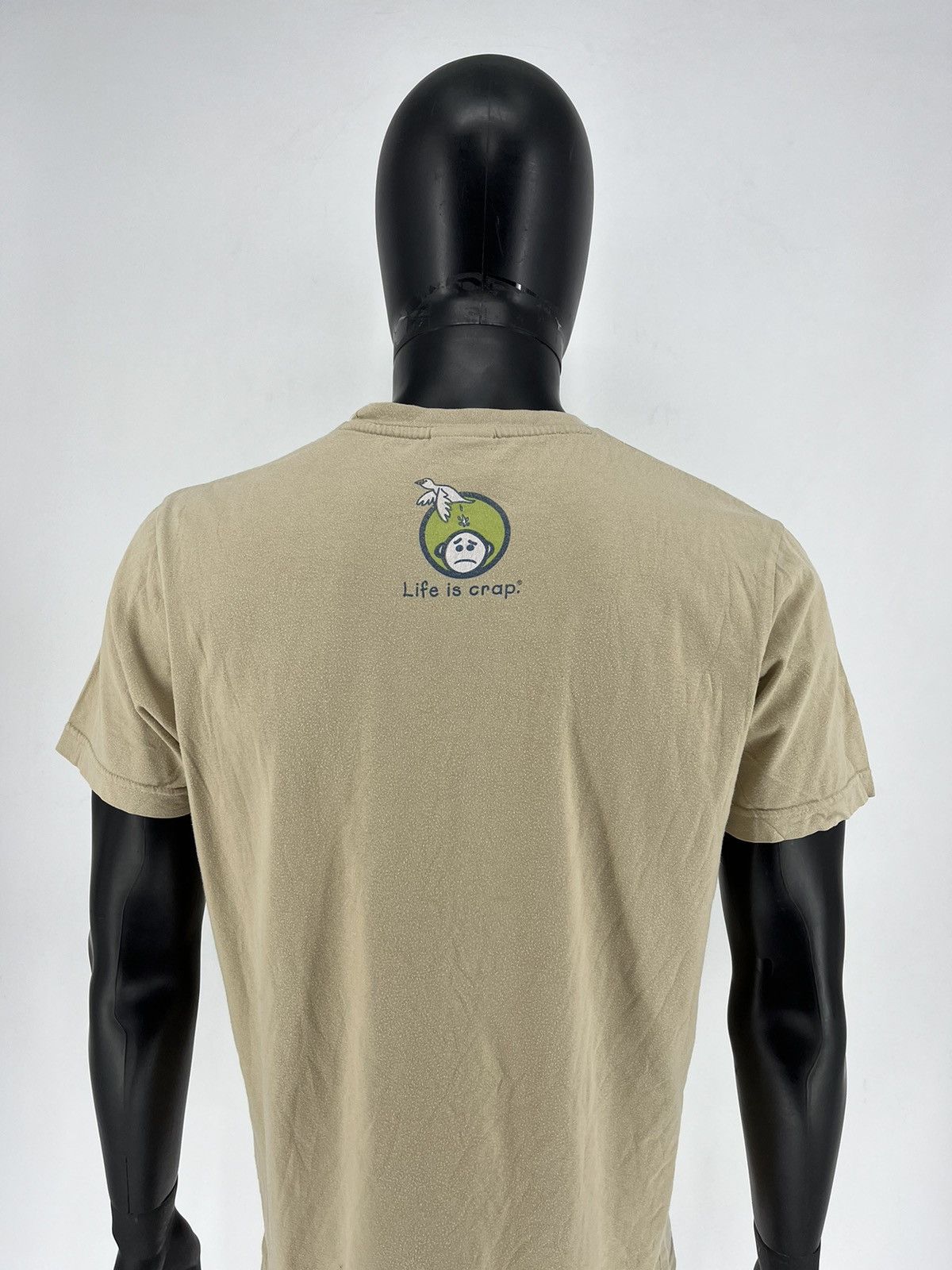 Vintage LIFE IS CRAP "DR. Ben Dover - Proctologist" Brown M T-shirt Size US M / EU 48-50 / 2 - 10 Thumbnail