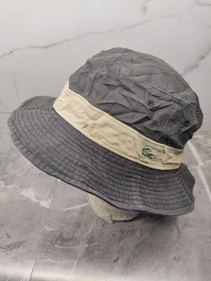 Lacoste × Vintage Vintage Lacoste Reversible Bucket Hat Size ONE SIZE - 1 Thumbnail