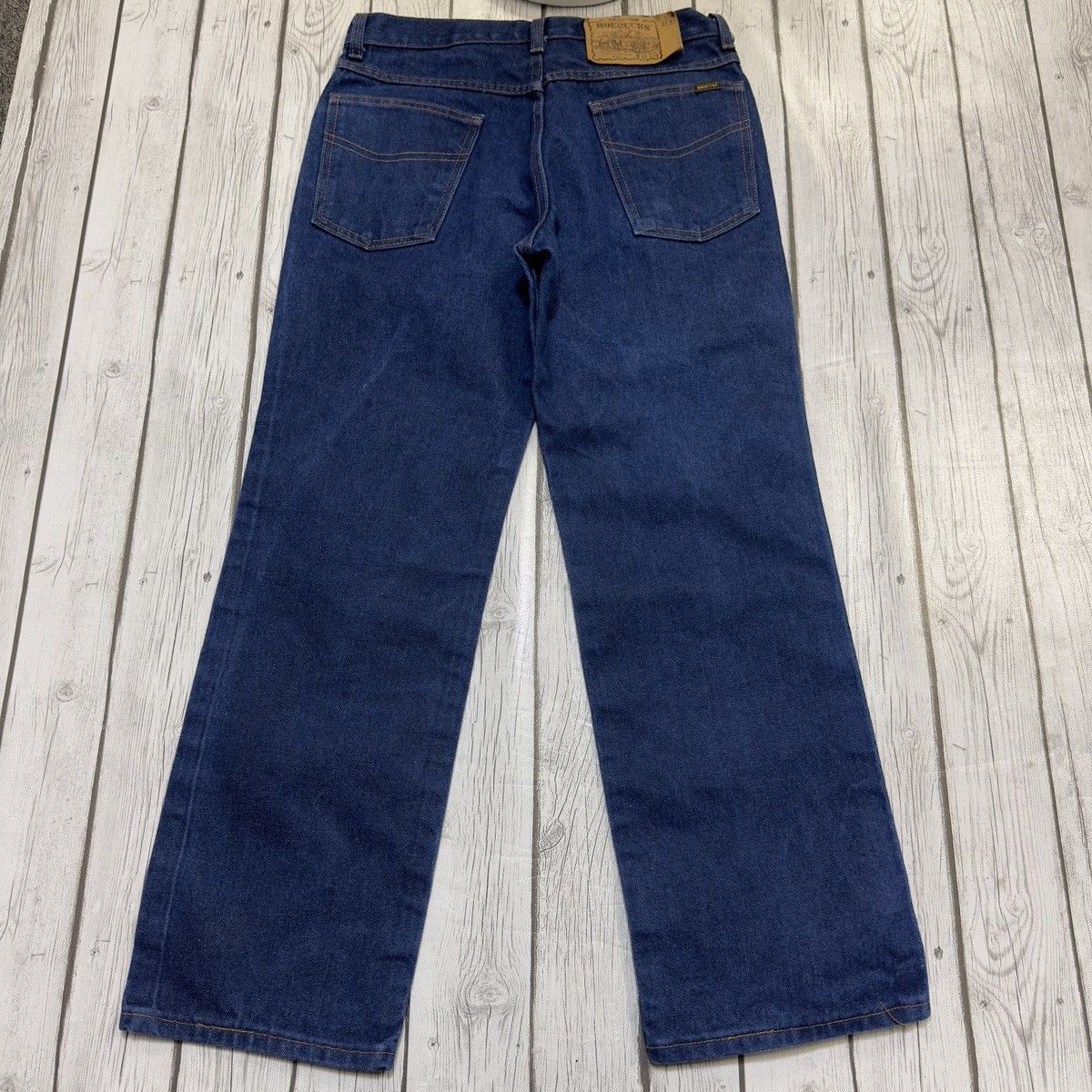 Jeans Vintage Roebuck Denim - Taille 32 X 36, Coupe Droite, Bleu, Homme, Très Bon État