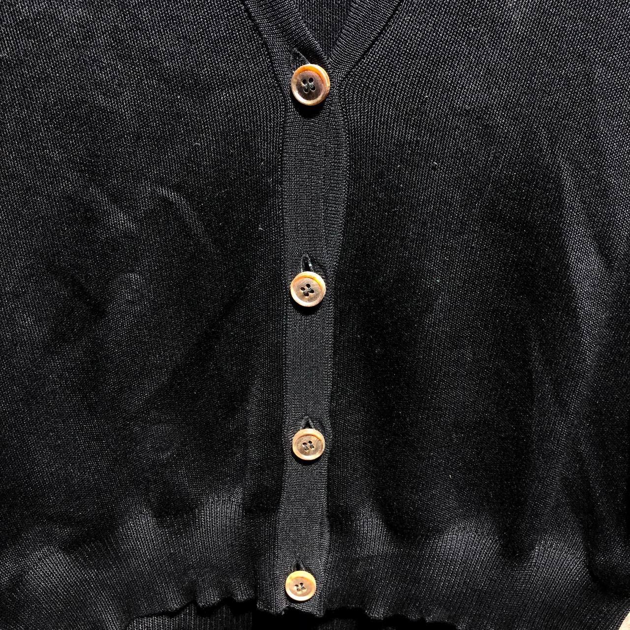 Balenciaga Balenciaga Low Vneck cardigan Size US S / EU 44-46 / 1 - 2 Thumbnail