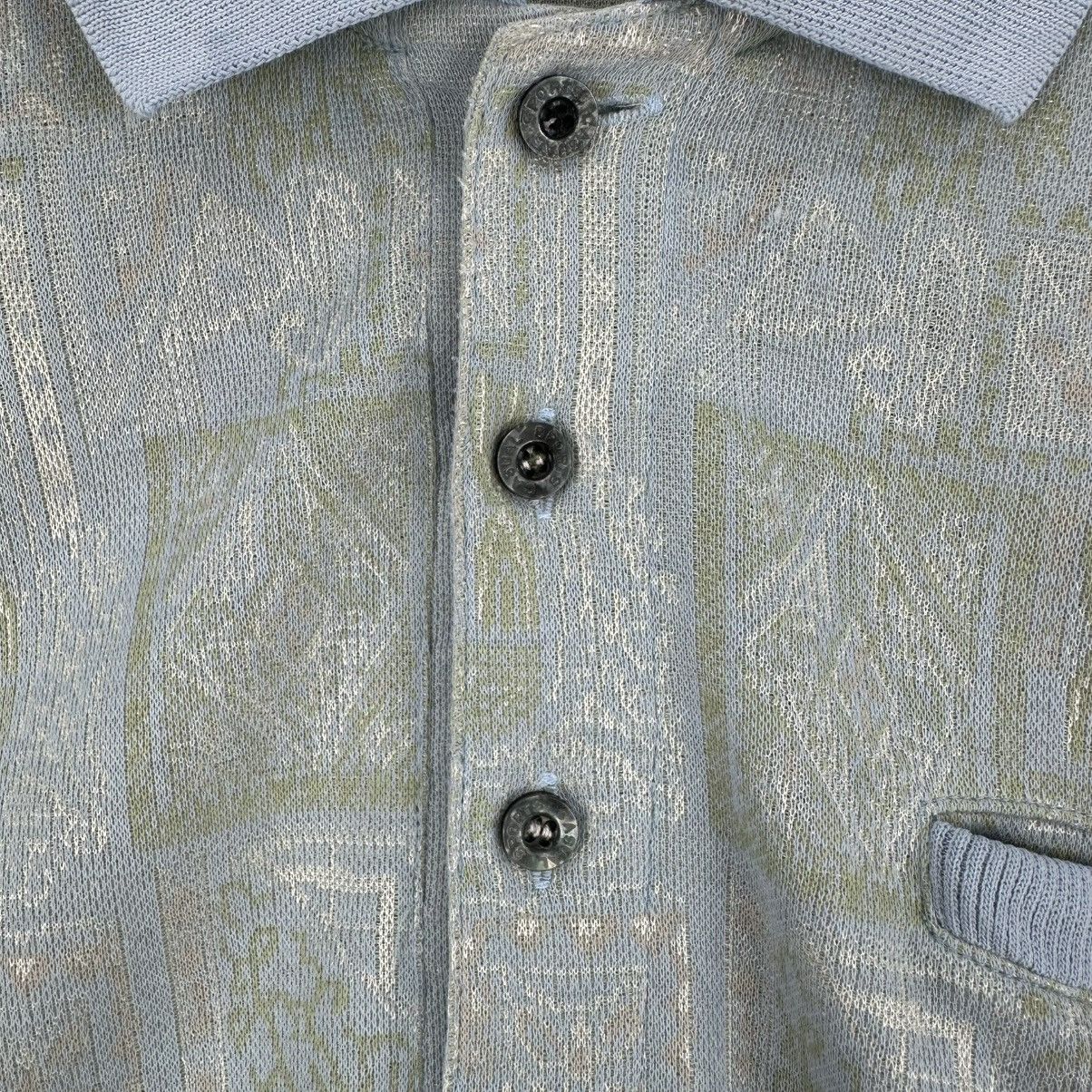 Japanese Brand Vintage 80's Knit Polo Shirt Single Pocket Size US M / EU 48-50 / 2 - 10 Thumbnail