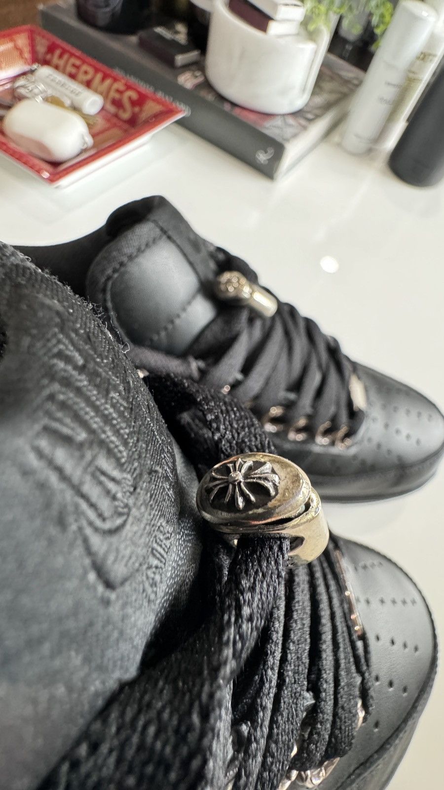 Chrome Hearts CHROME HEARTS AIR FORCE 1 Size US 11 / EU 44 - 14 Thumbnail