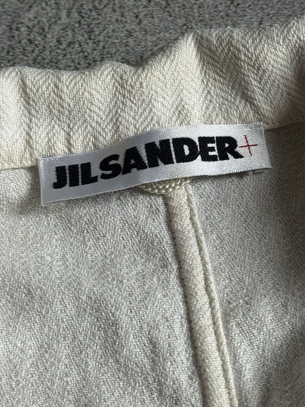 Designer Jil Sander 36 linen button up vintage blazer jacket retro Size S / US 4 / IT 40 - 5 Thumbnail