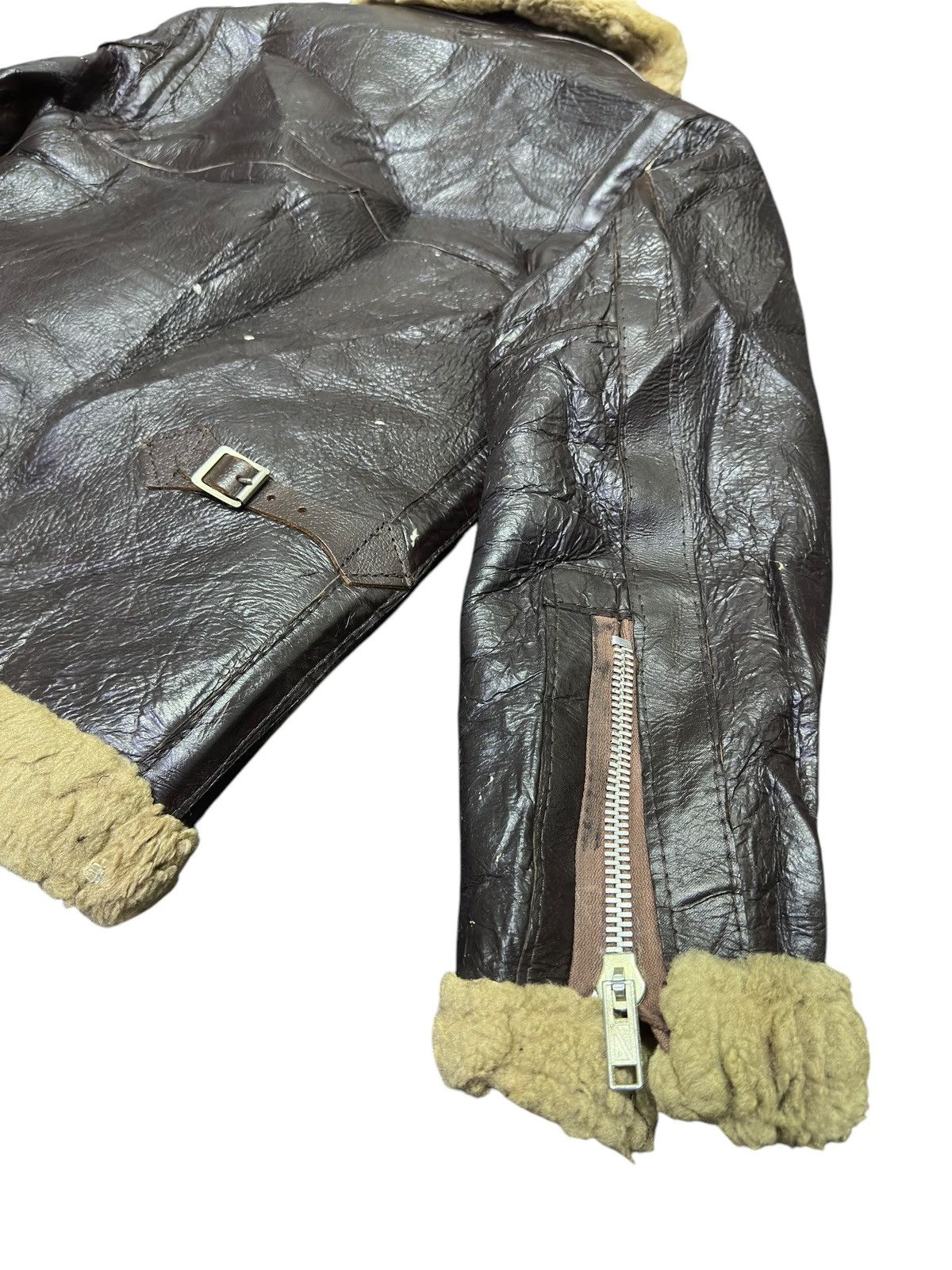 Vintage Vintage 1960 MK V1 Flying Jacket Sherpa Size US S / EU 44-46 / 1 - 9 Thumbnail