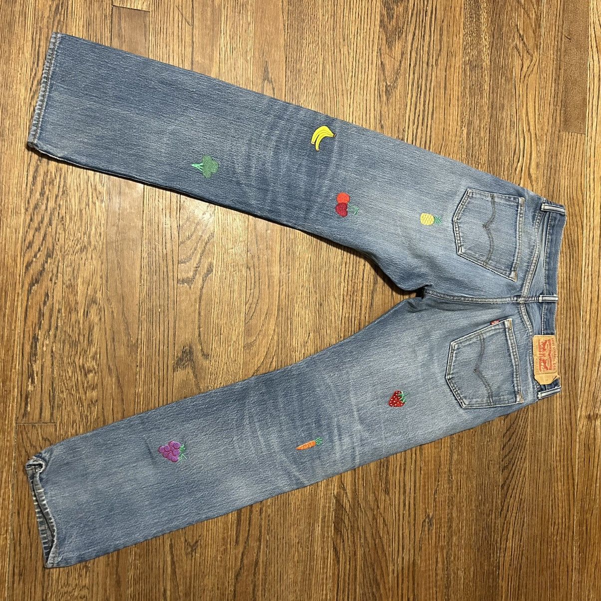 Levi's LEVI’S 501 Fruit Veggies jean bottoms 32x33 Sean Wotherspoon Size US 32 / EU 48 - 8 Thumbnail