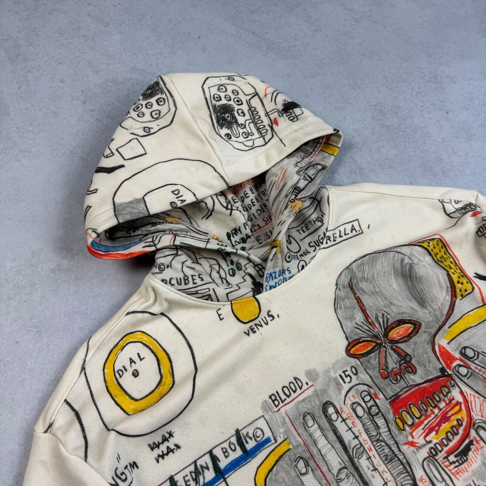 H&M × Jean-Michel Basquiat × Who Decides War NWOT WHO DECIDES WAR x JEAN-MICHEL BASQUIAT x H&M Hoodie Size US L / EU 52-54 / 3 - 7 Thumbnail