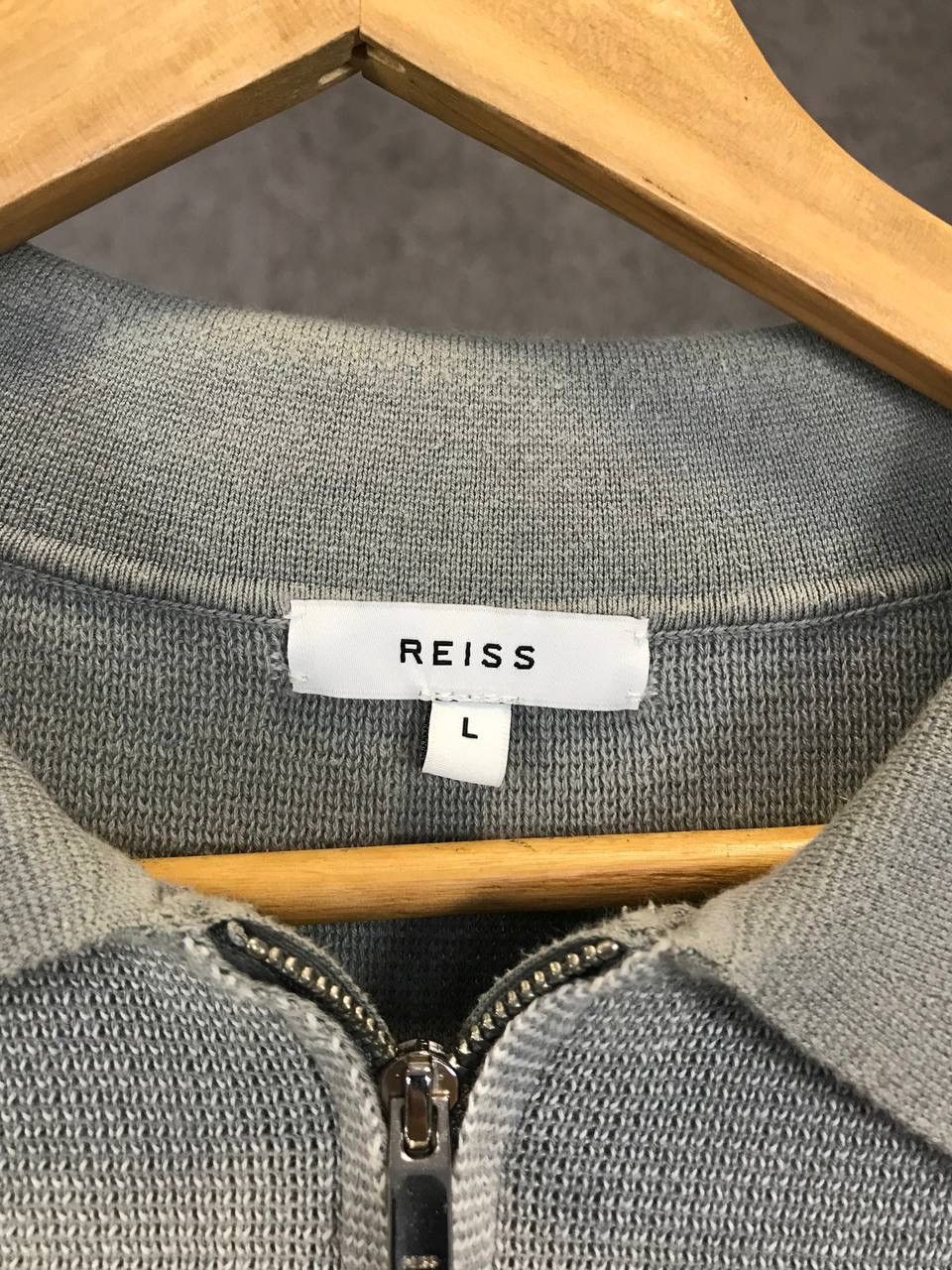 Designer × Reiss Reiss designer 1/3 zip sweatshirt Size US L / EU 52-54 / 3 - 3 Thumbnail