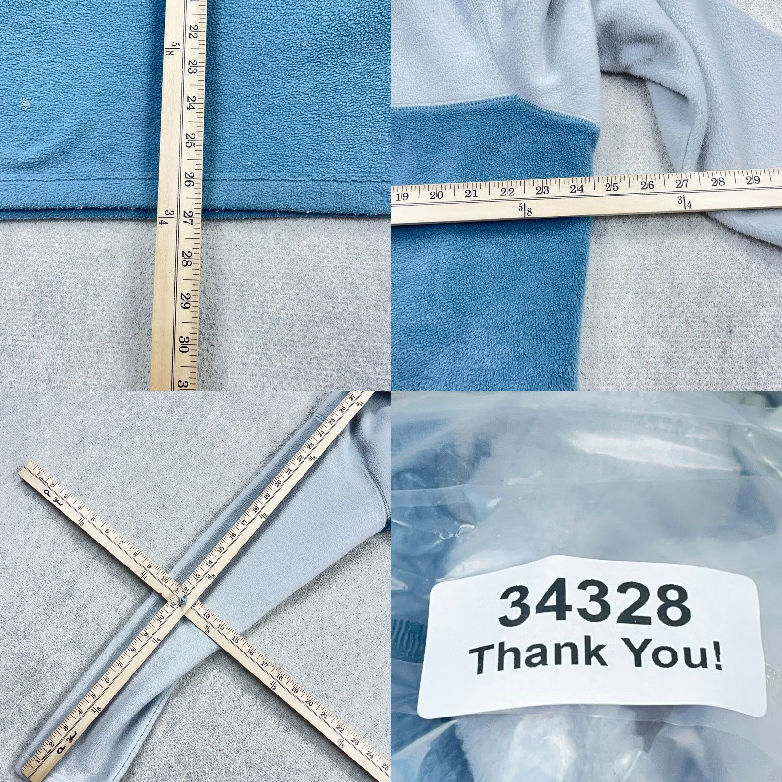Vintage Columbia Sweater Women XL Blue Fleece Pullover Raglan Sleeve Zipper Logo Vintage: No Size XL / US 12-14 / IT 48-50 - 8 Thumbnail
