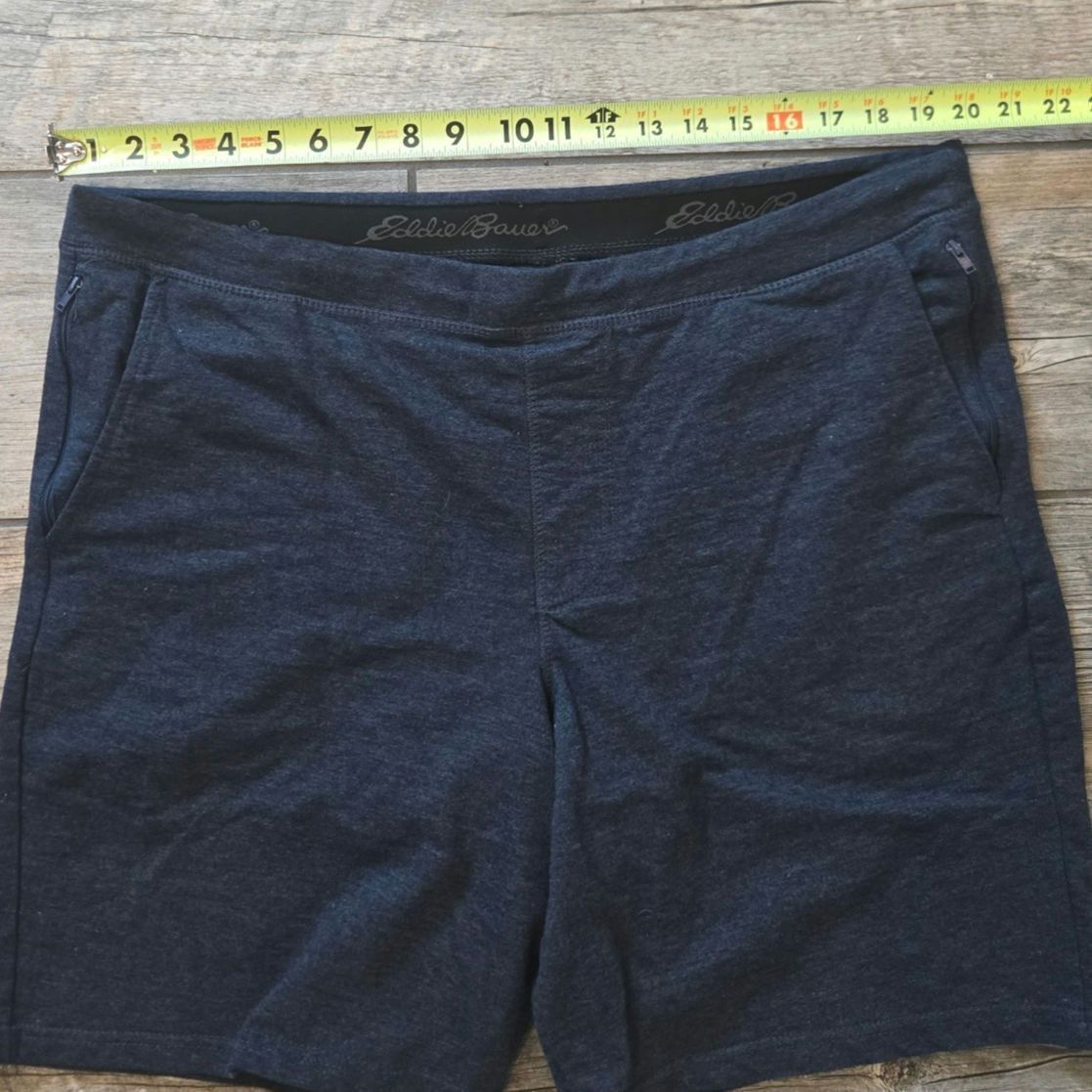 Eddie Bauer Eddie Bauer Blue Casual Lounge Shorts with Drawstring, XXL Size US 42 / EU 58 - 3 Thumbnail