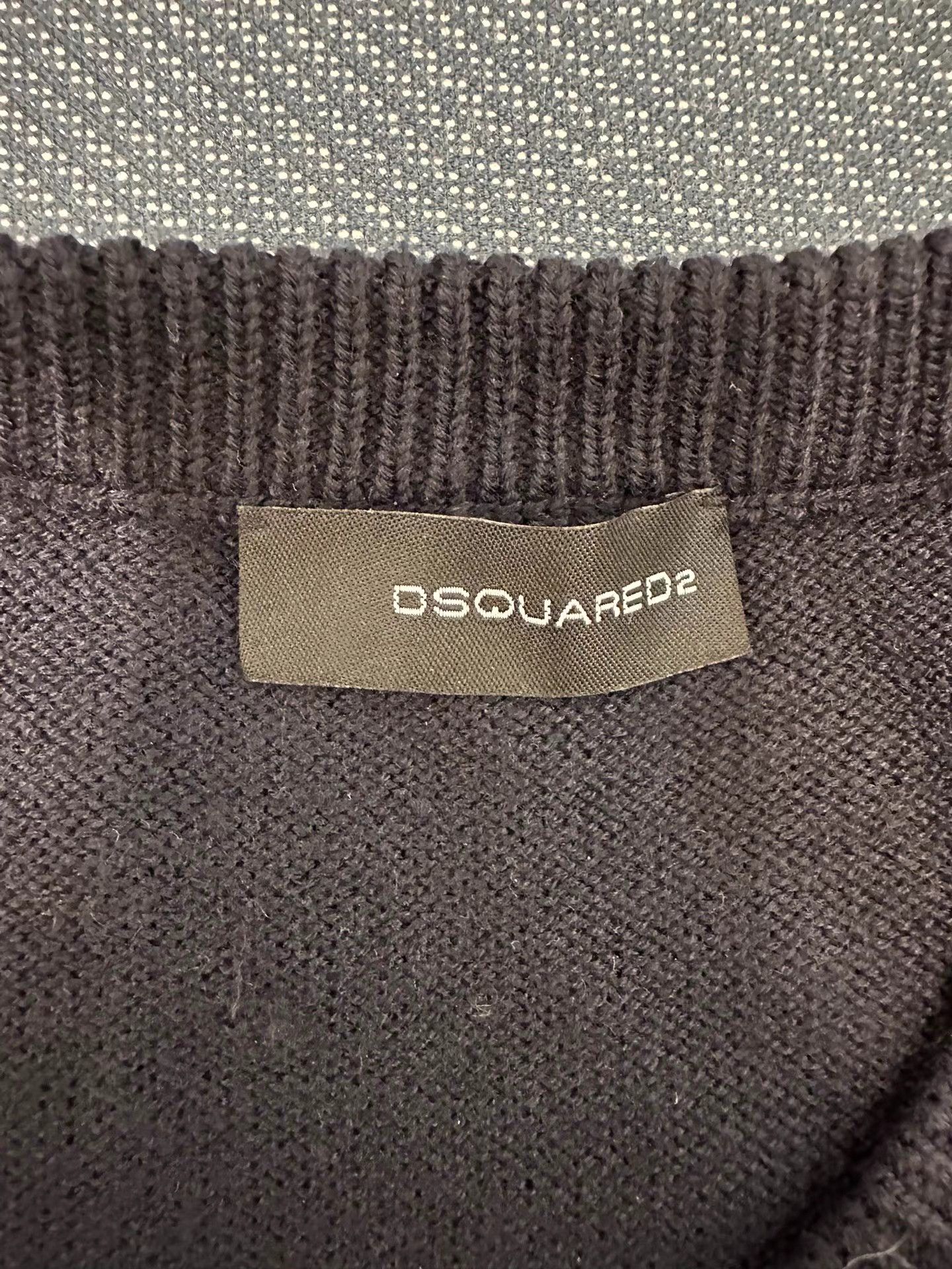Dsquared2 DSQUARED2 Men's Heavy Sequin Knit Sweatshirt K18 Size US M / EU 48-50 / 2 - 6 Thumbnail